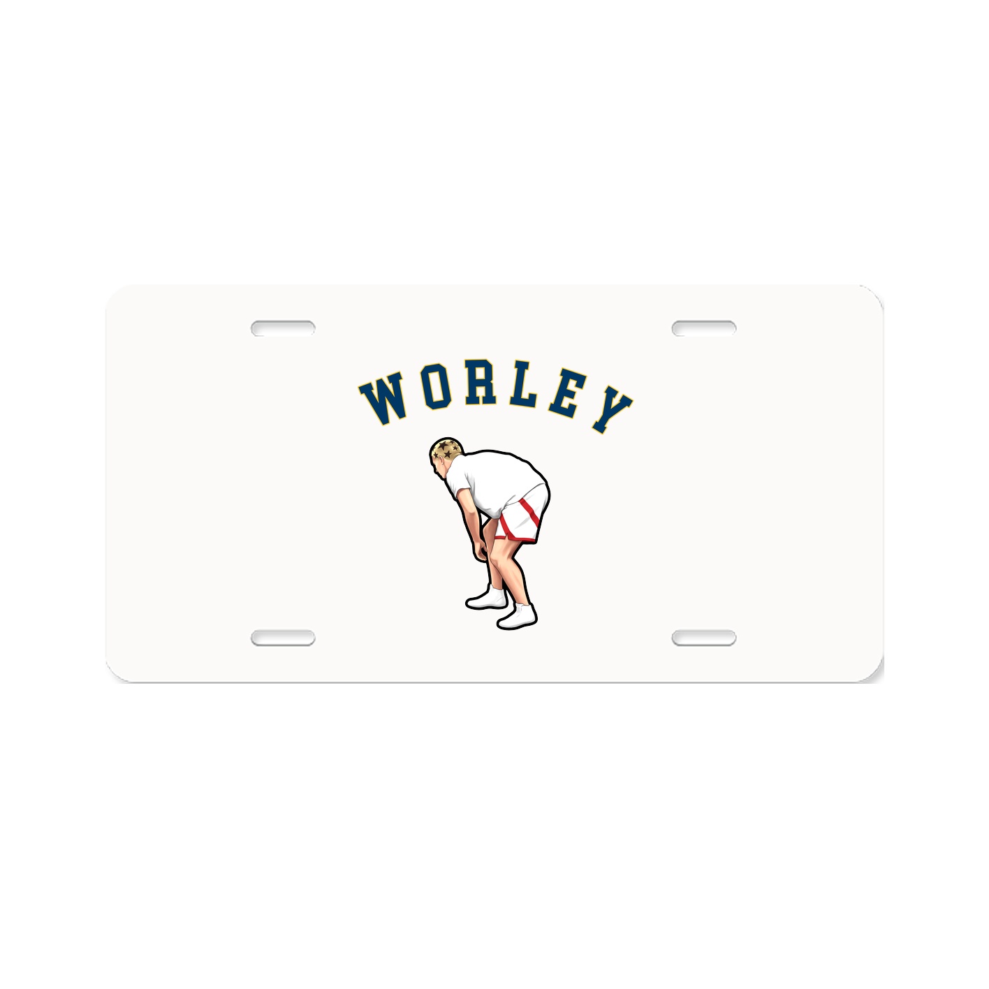 License Plate — Shirsey Arch in Classic