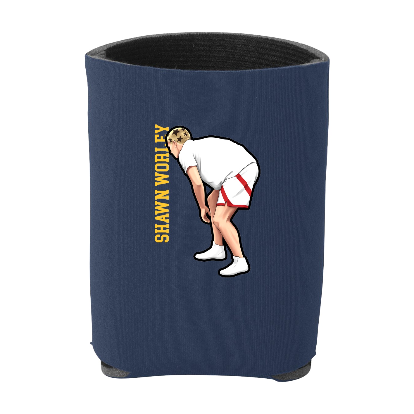 Can Holder — Name Vertical in Navy
