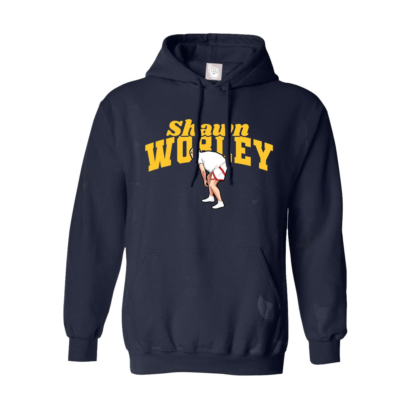Hoodie — Signature Arch in Navy