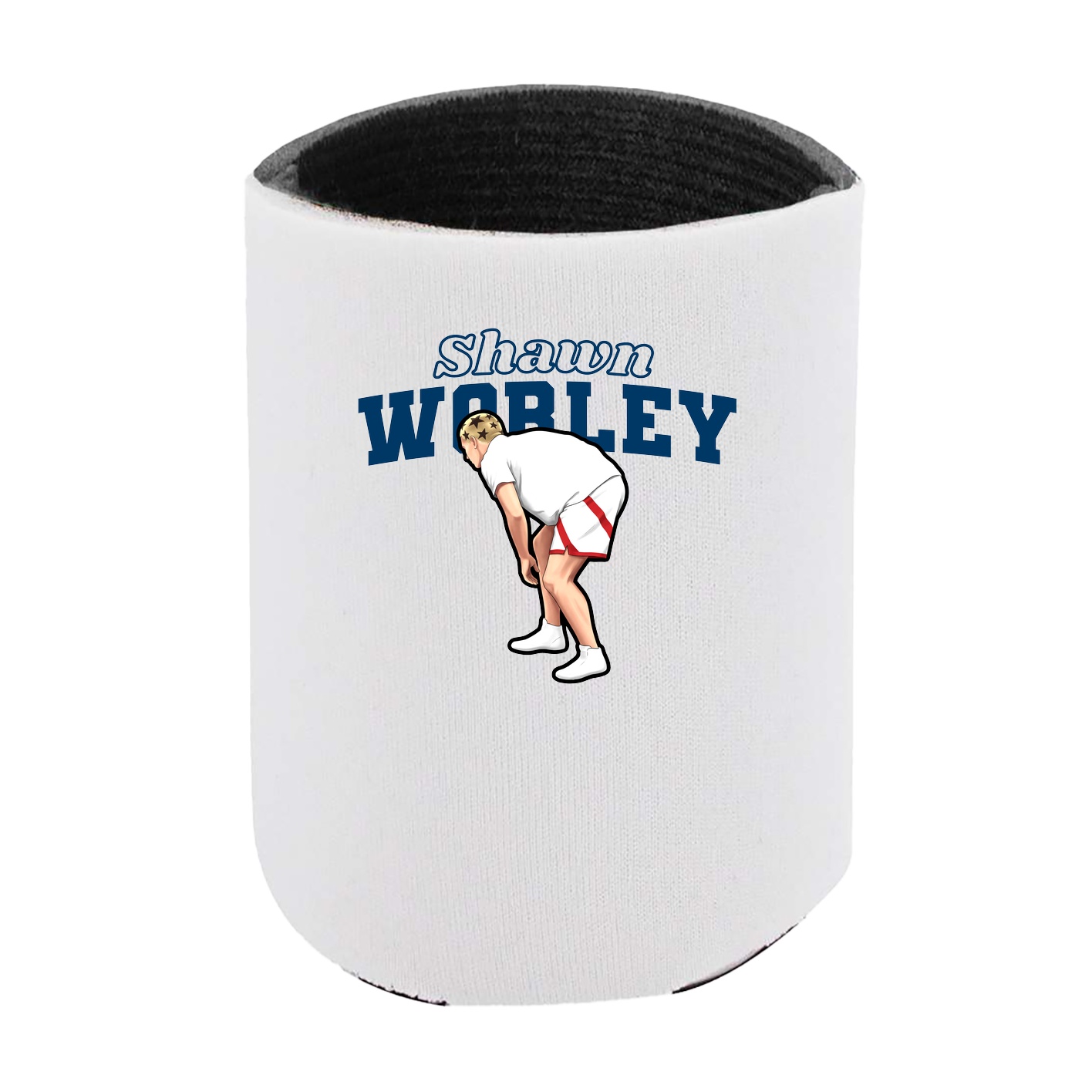 Can Holder — Name Arch in White