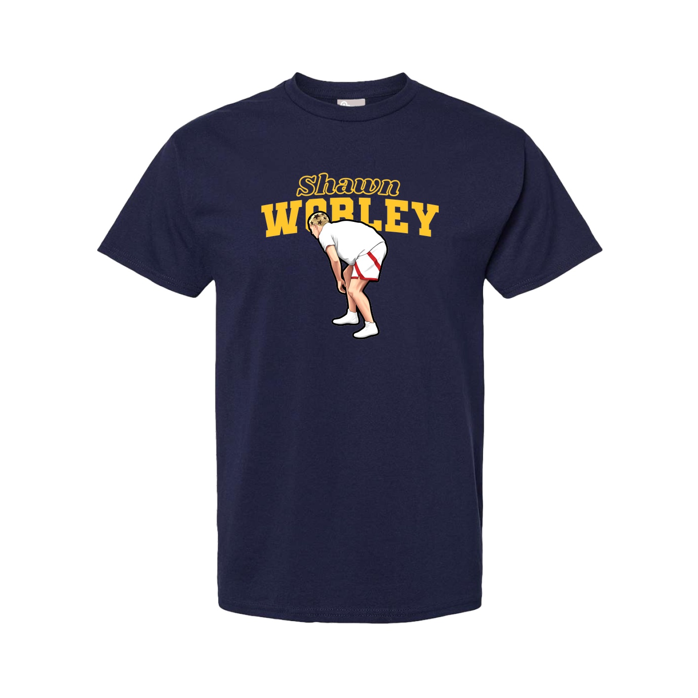 Tee — Name Arch in Navy
