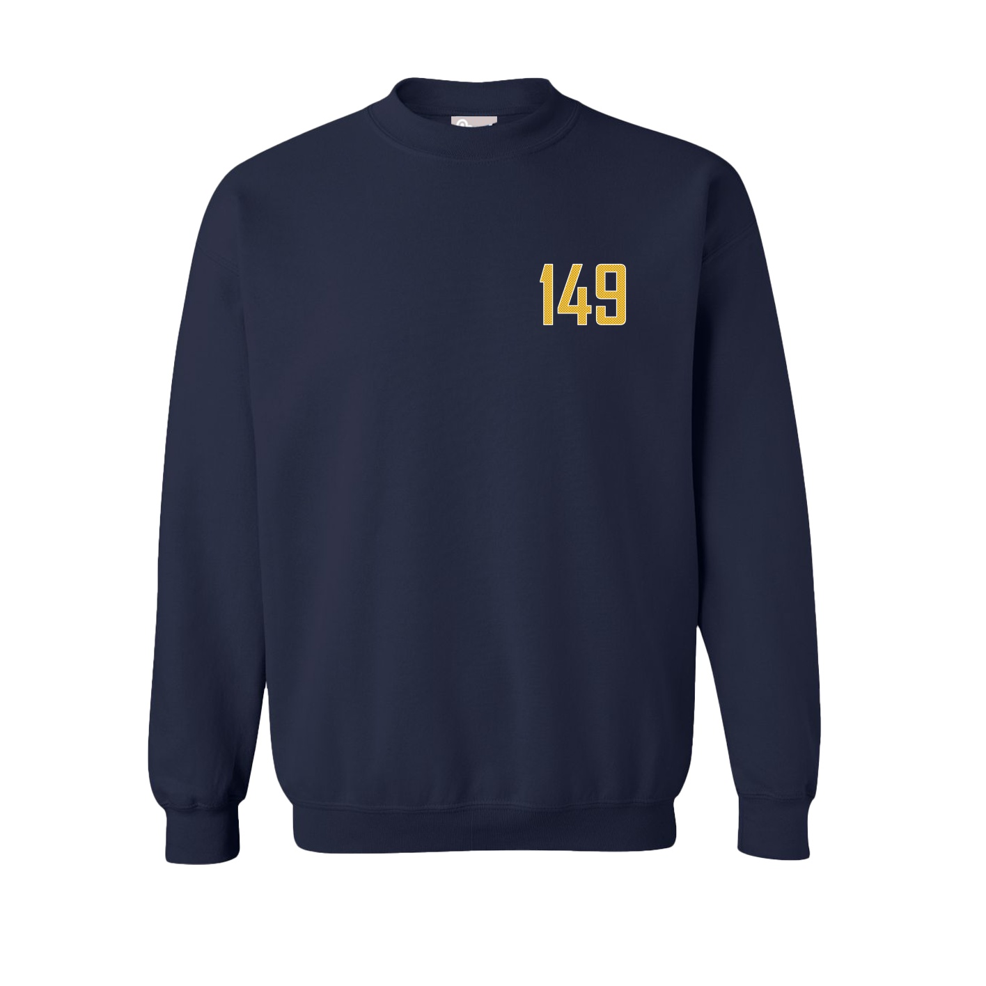 Fleece Crew — Front Shirsy in Navy