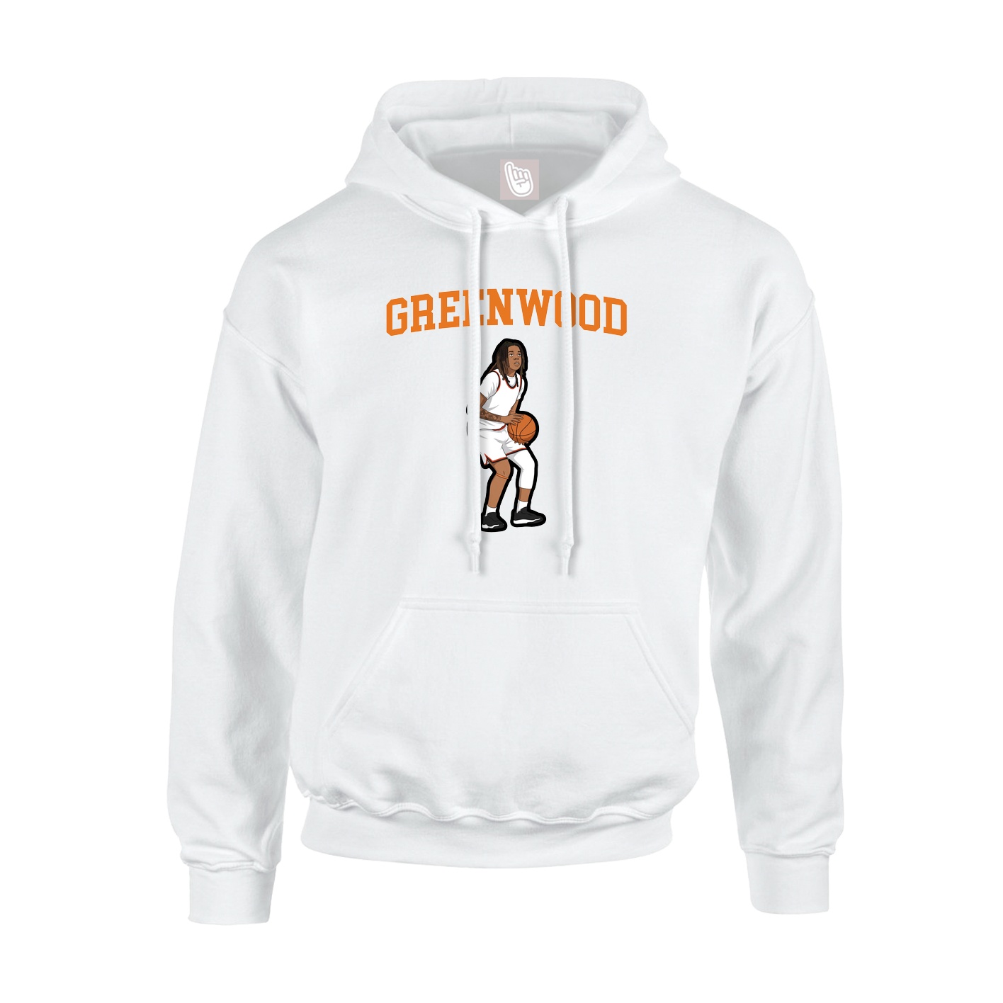 Hoodie — Shirsey in White