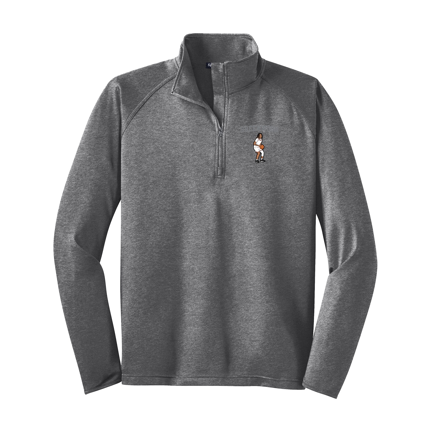 Q-Zip Pullover — Shirsey in Grey