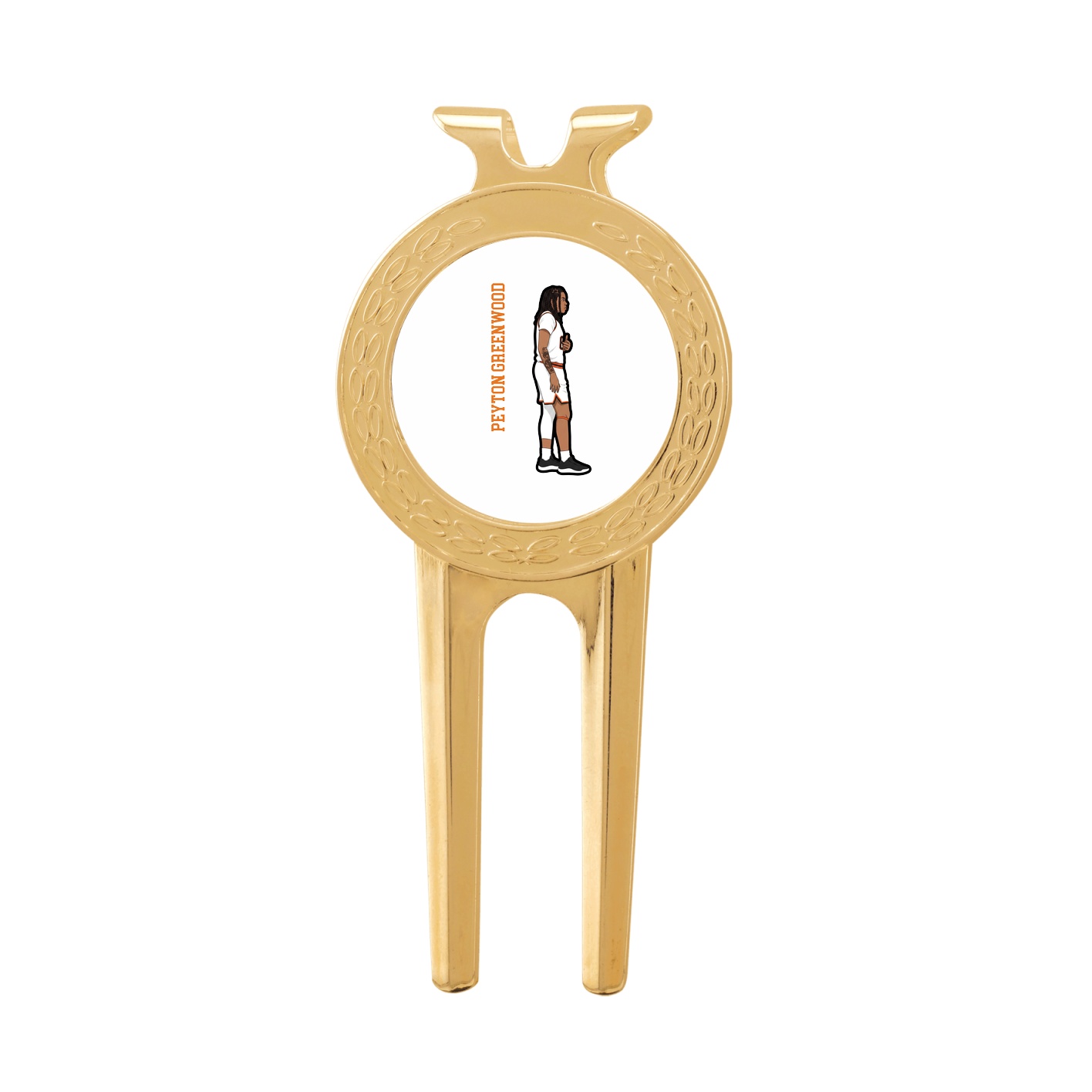 Divot Tool with Ball Marker — Name Vertical in Classic