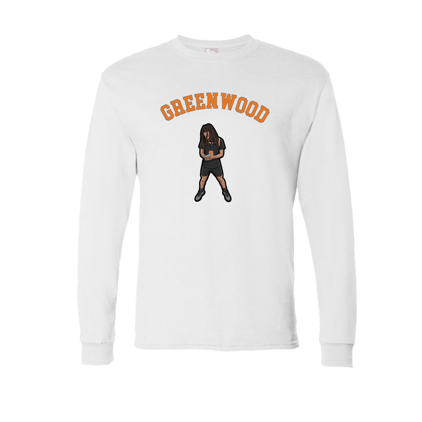 Long Sleeve Tee — Shirsey Arch in White
