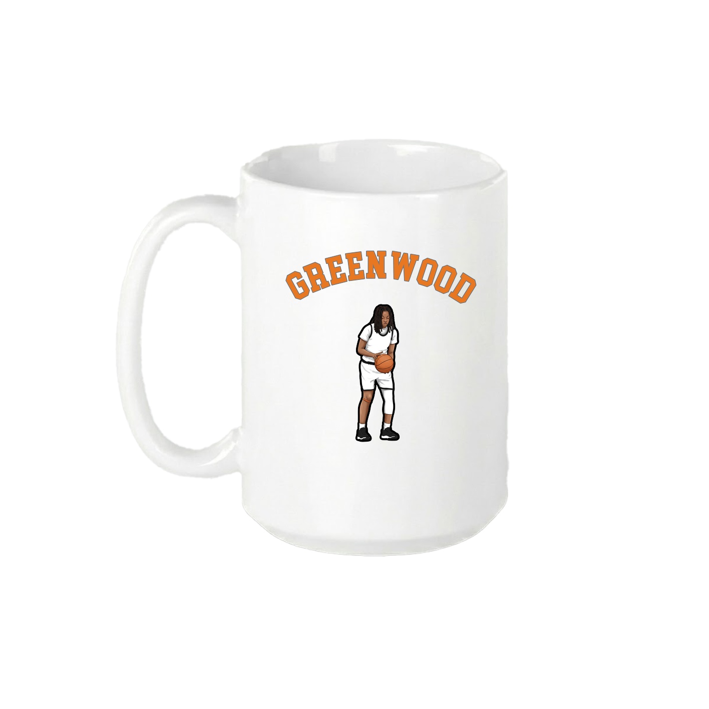 15oz Coffee Mug — Shirsey Arch in White