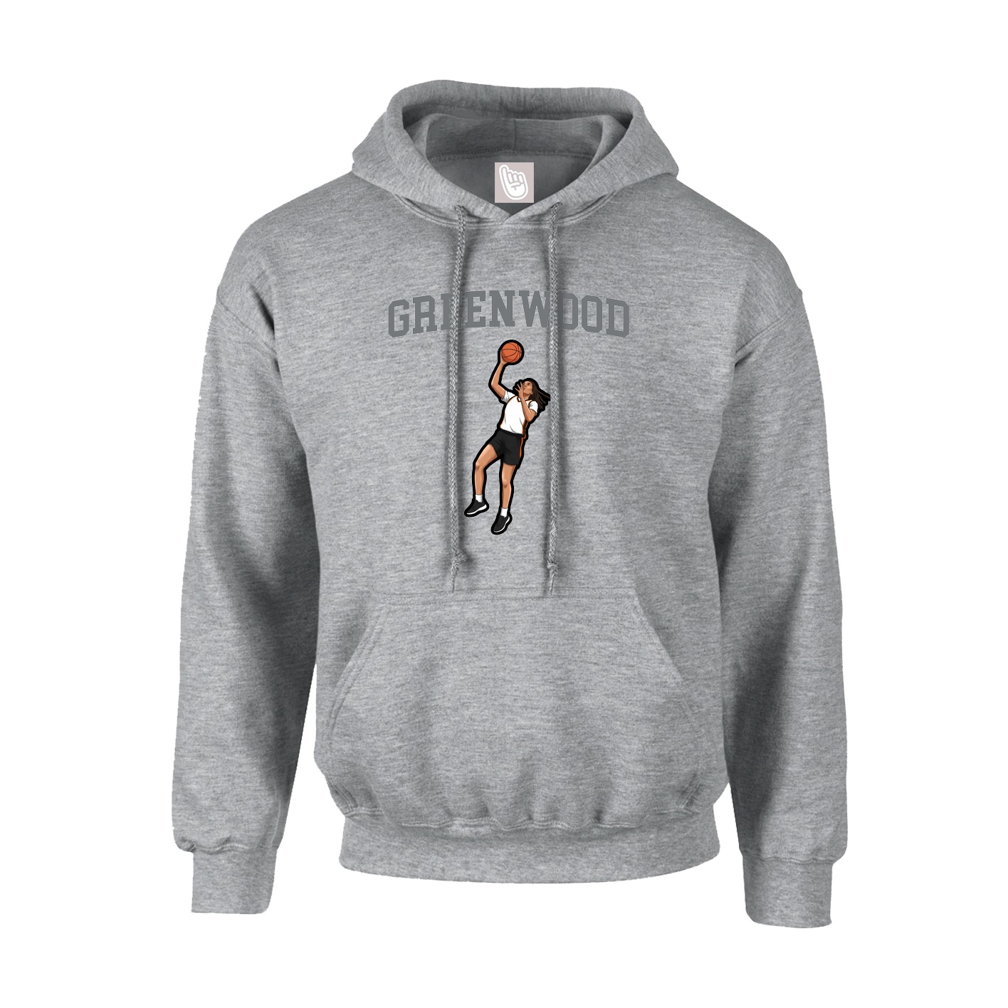 Hoodie — Shirsey in Grey