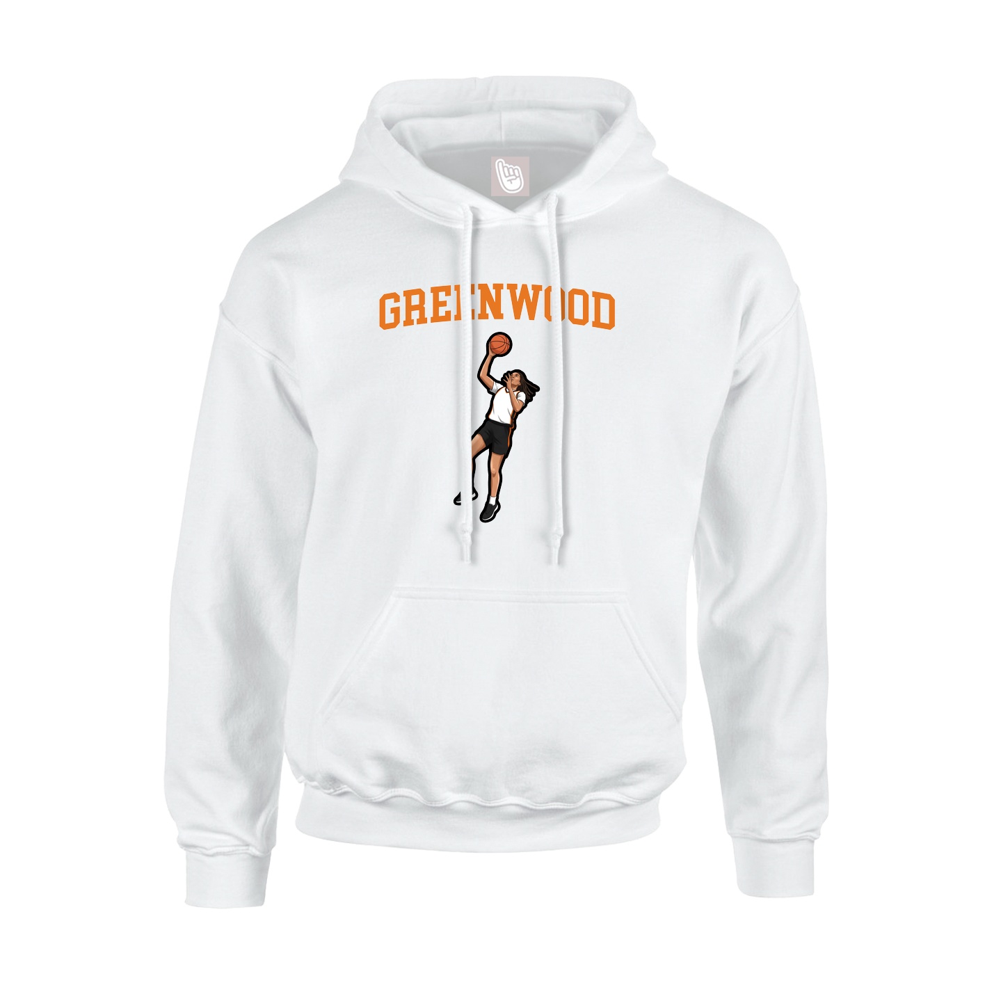 Youth Hoodie — Shirsey in White