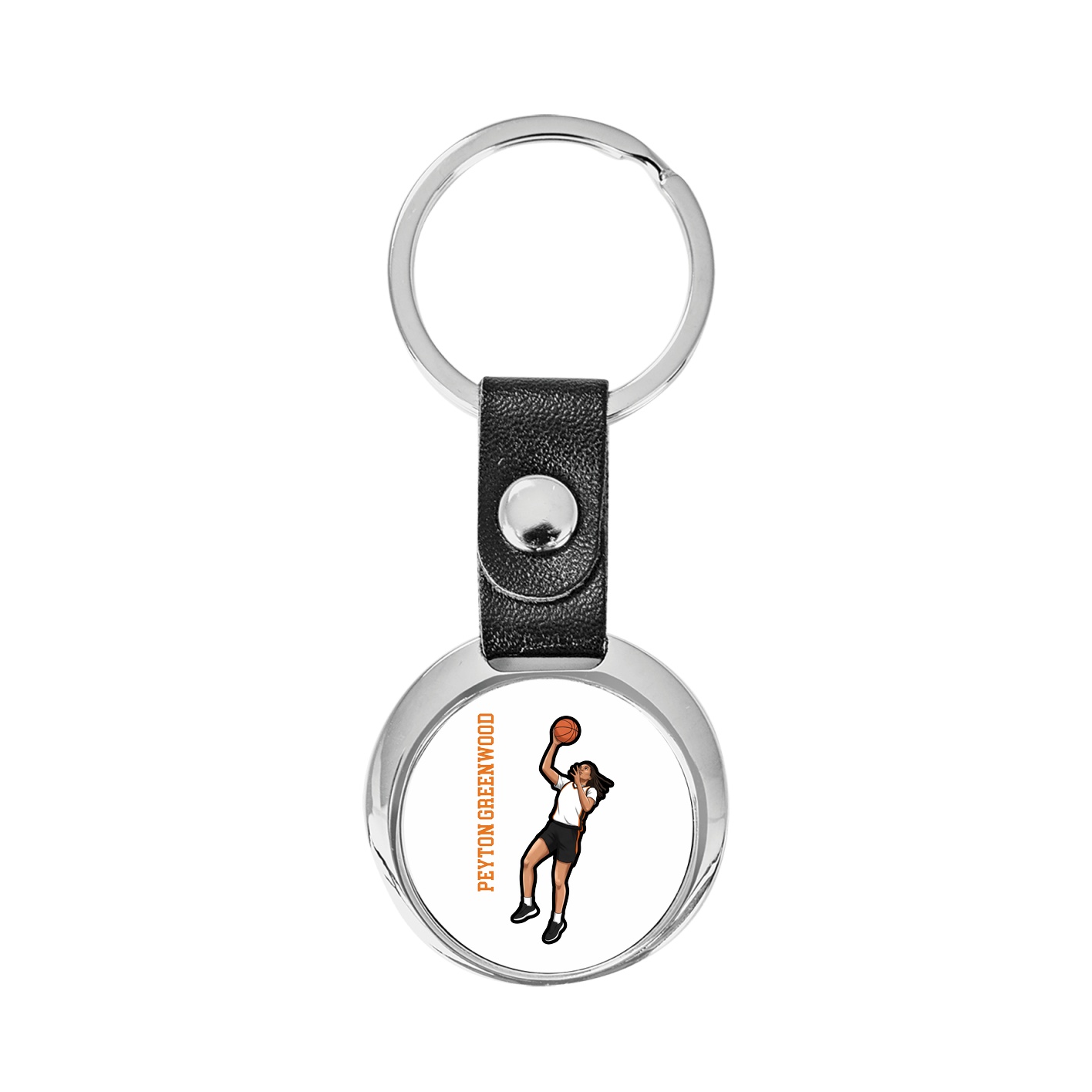 Key Chain — Name Vertical in Classic