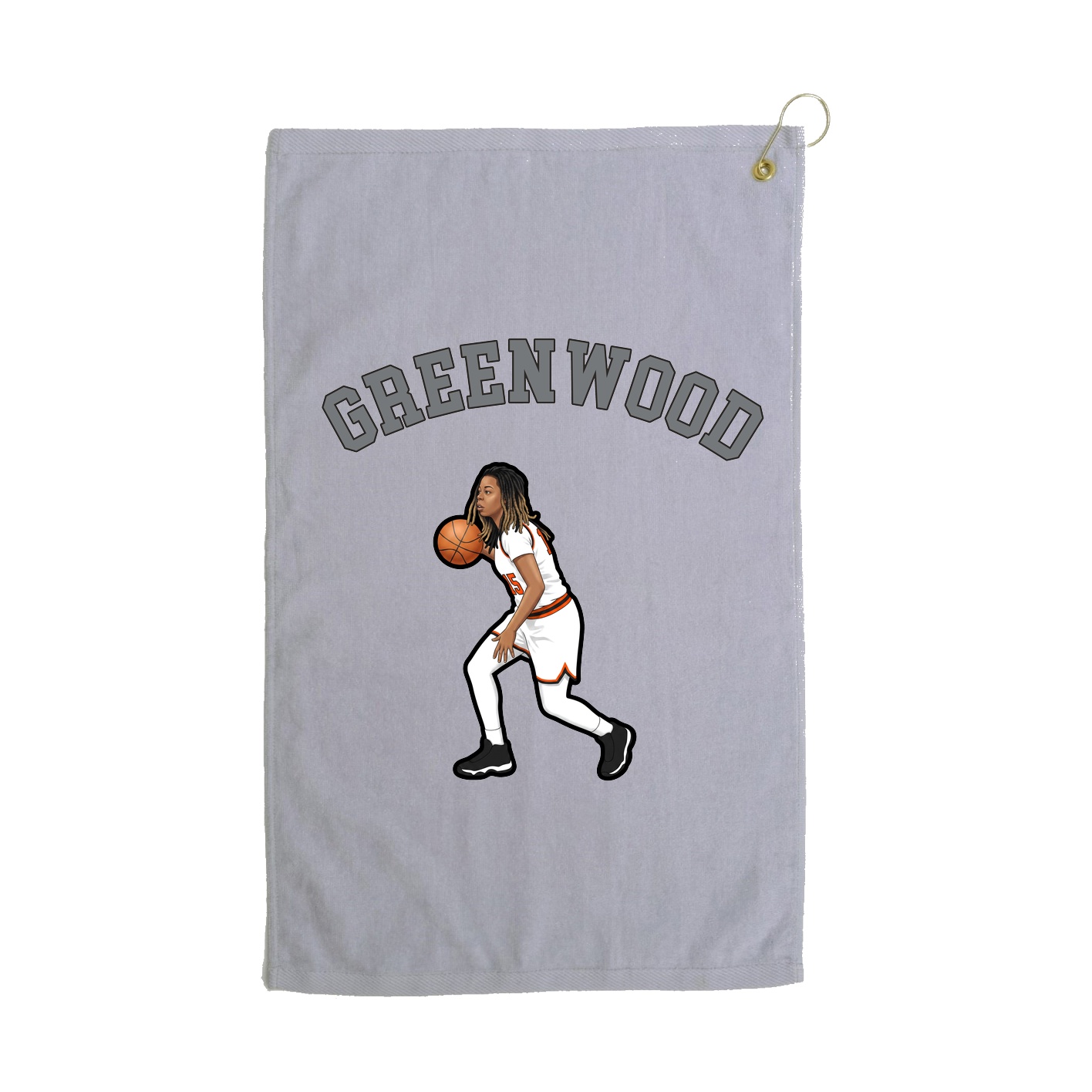 Golf Towel — Shirsey Arch in Grey