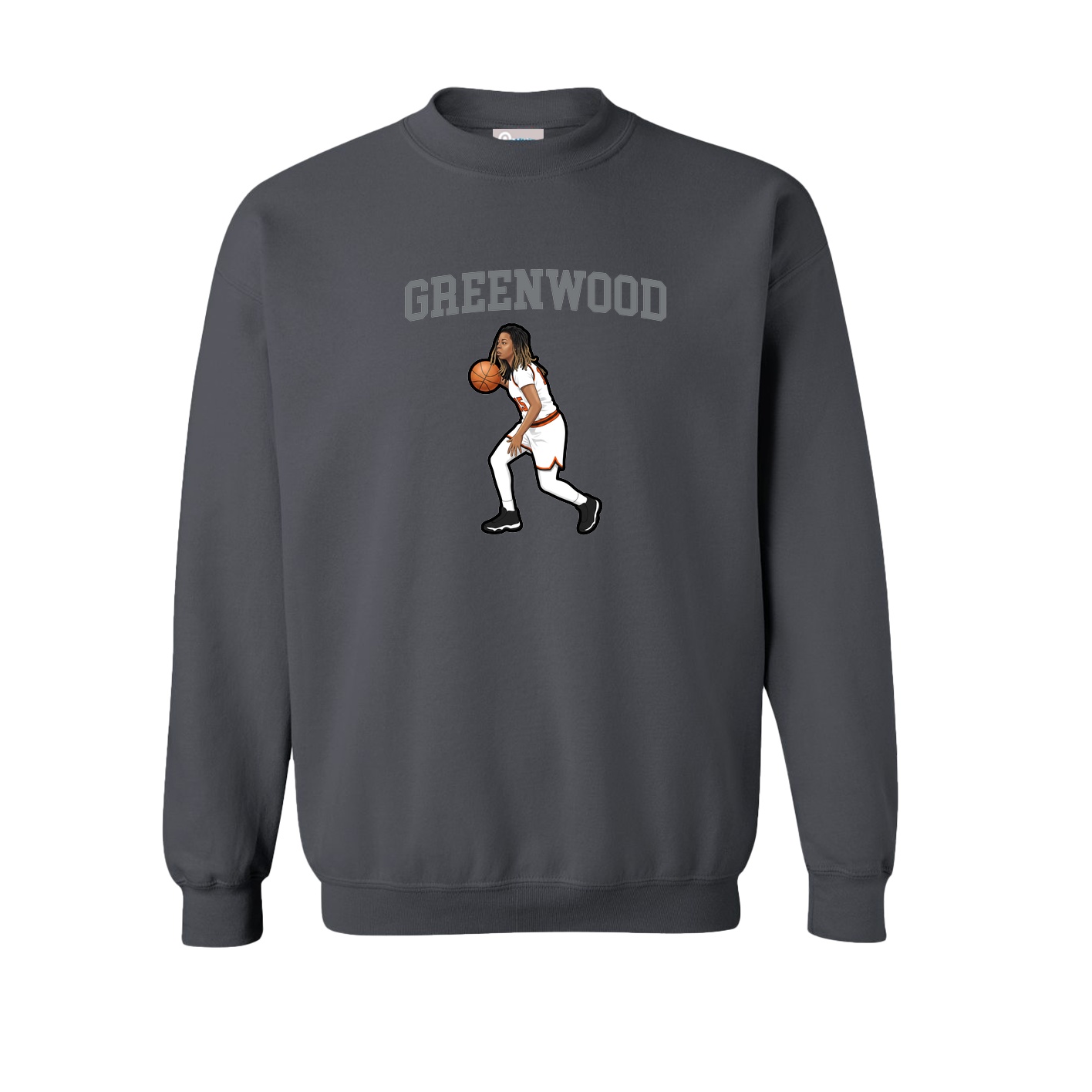 Fleece Crew — Shirsey in Grey