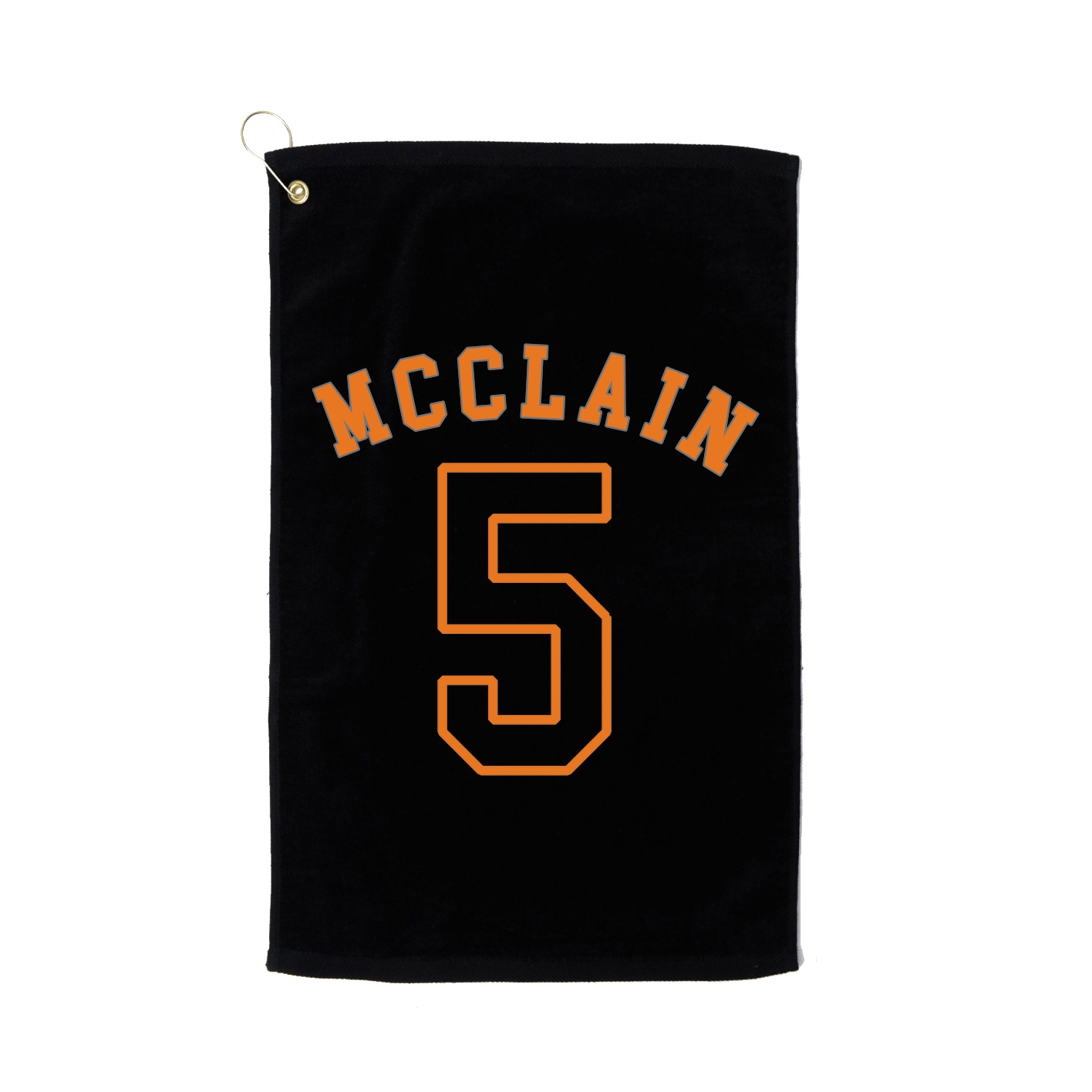 Golf Towel — Shirsey Arch in Black