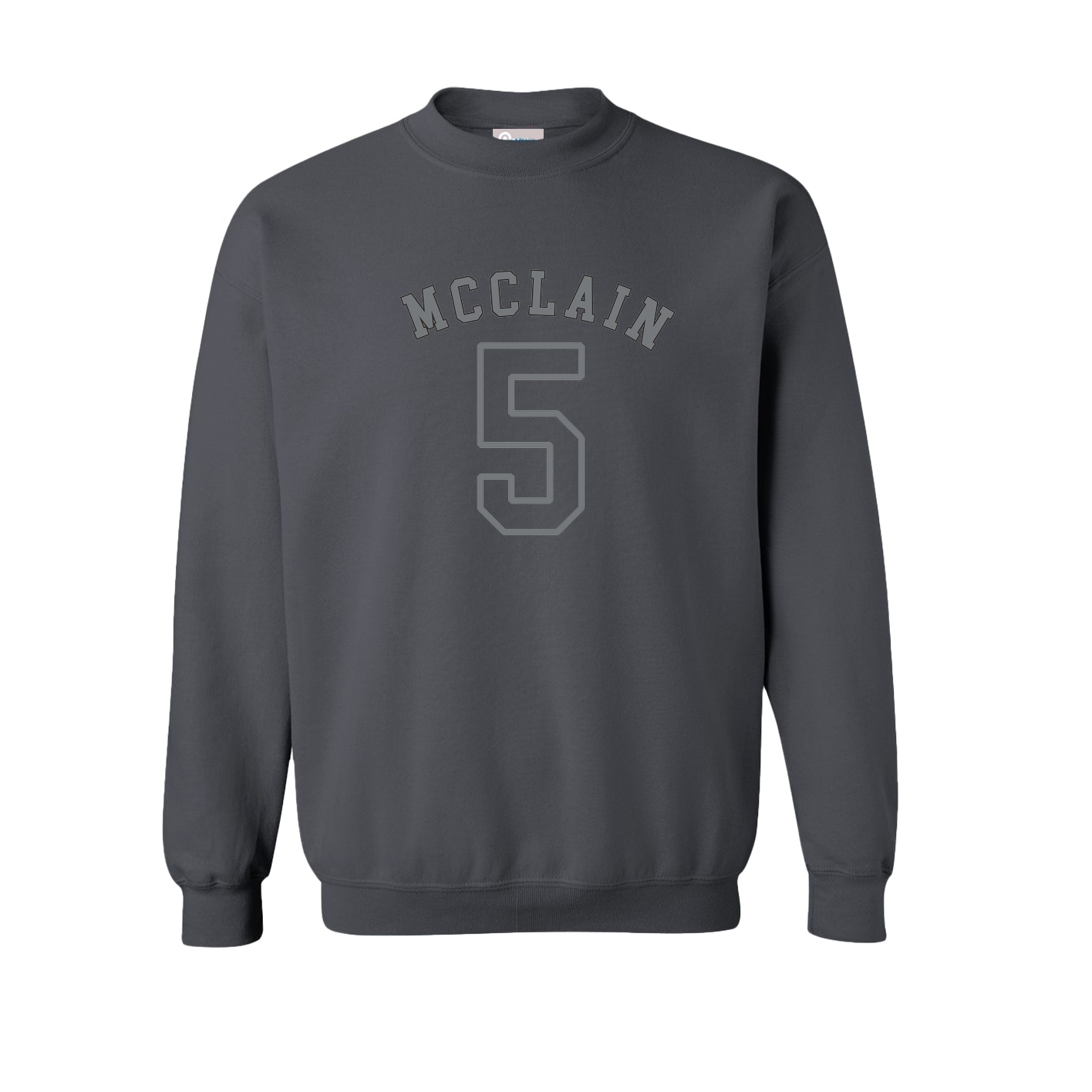 Fleece Crew — Shirsey Arch in Grey