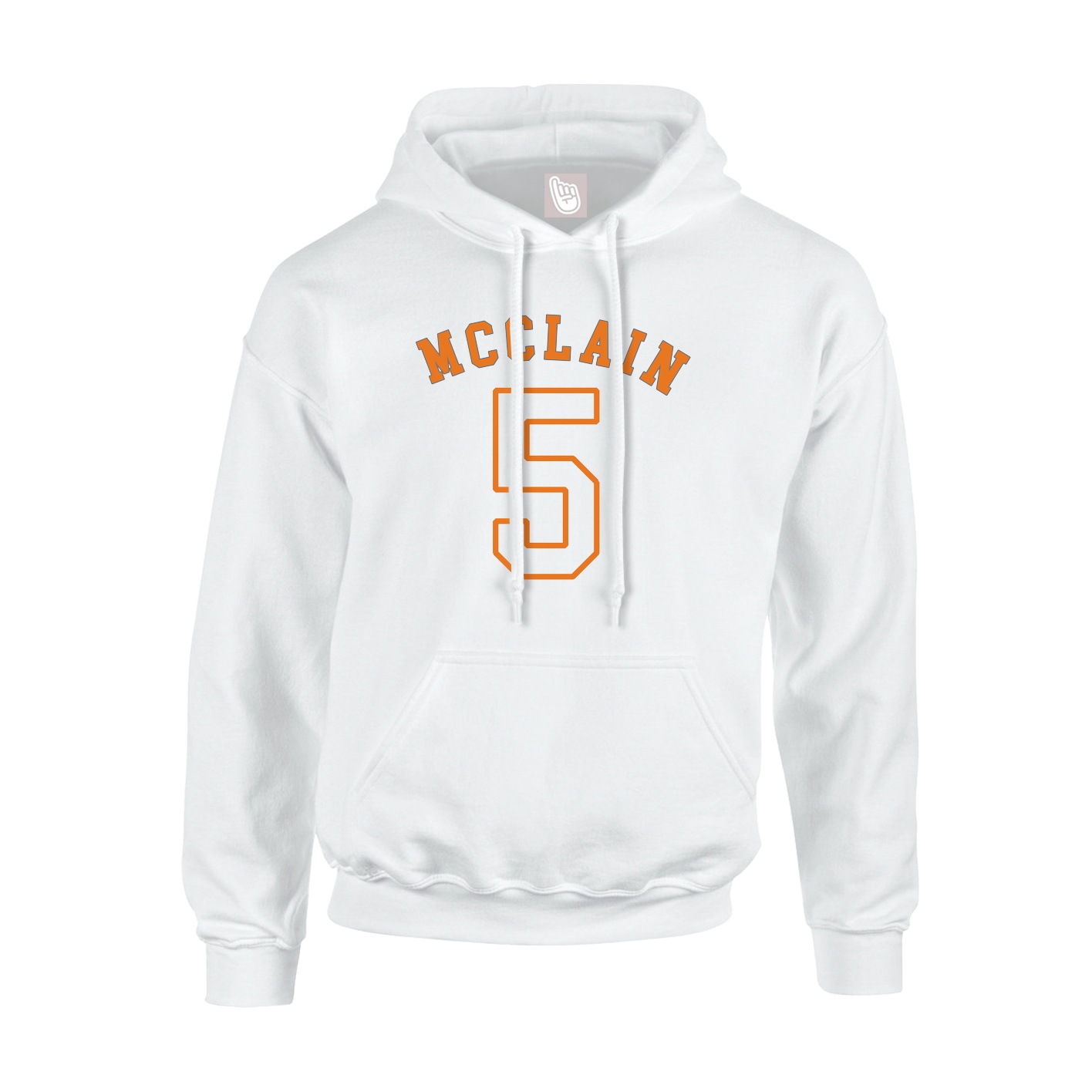 Youth Hoodie — Shirsey Arch in White