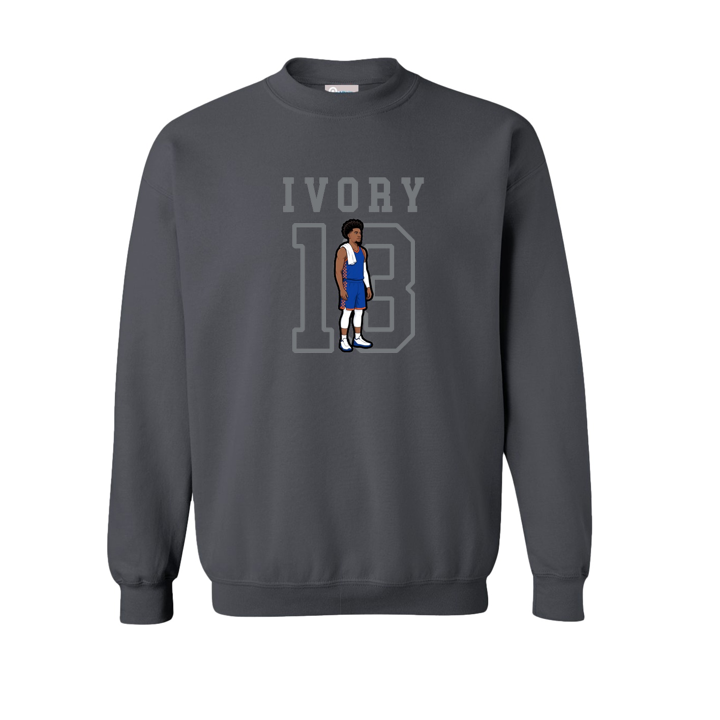 Fleece Crew — Shirsey in Grey
