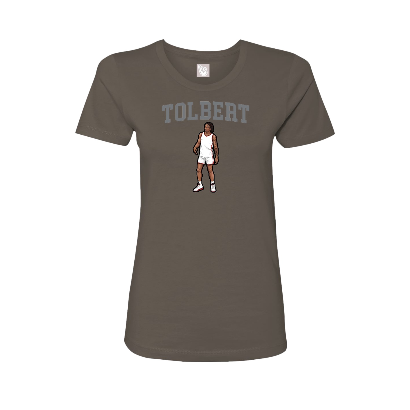 Fitted Women's Tee — Shirsey in Grey