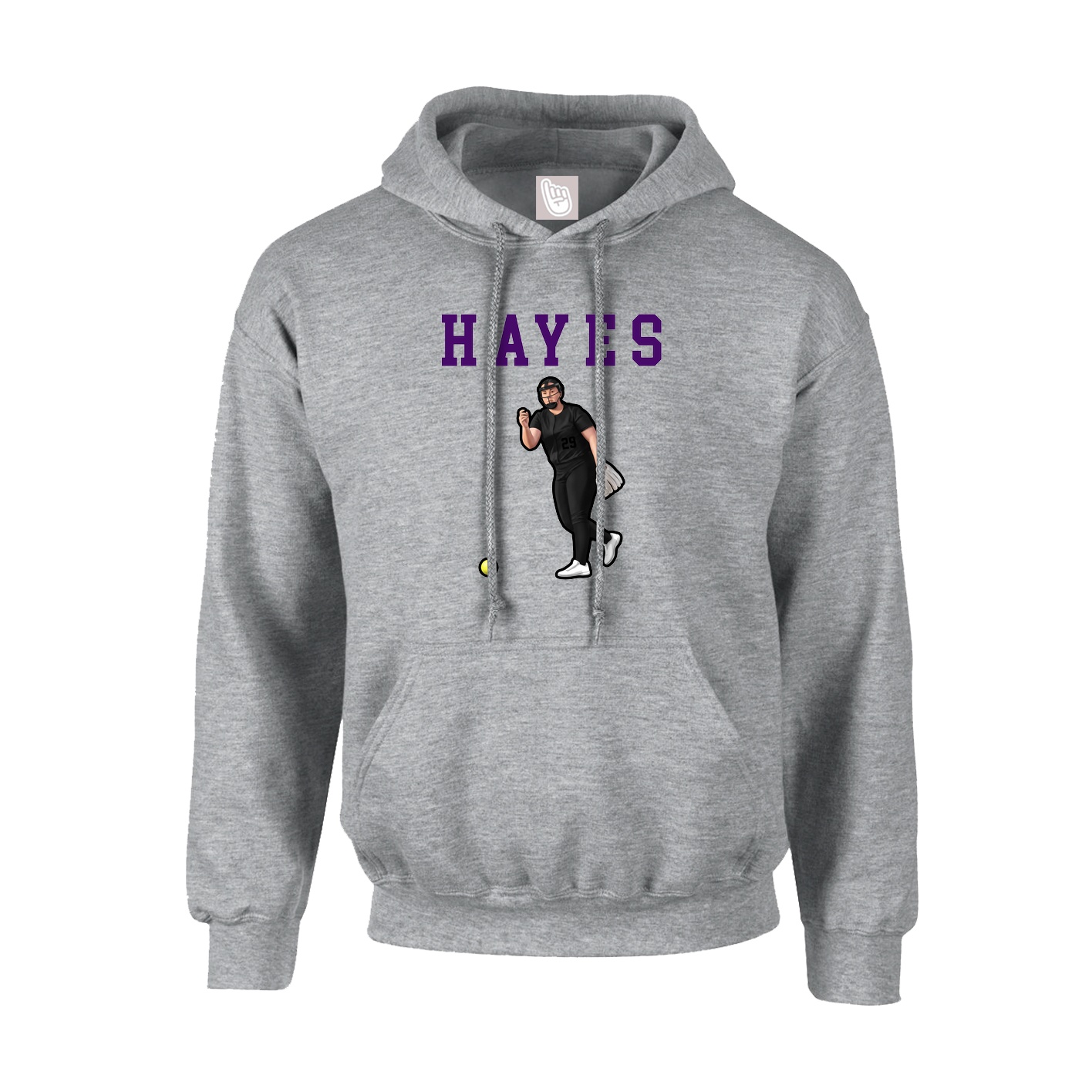 Youth Hoodie — Shirsey in Grey
