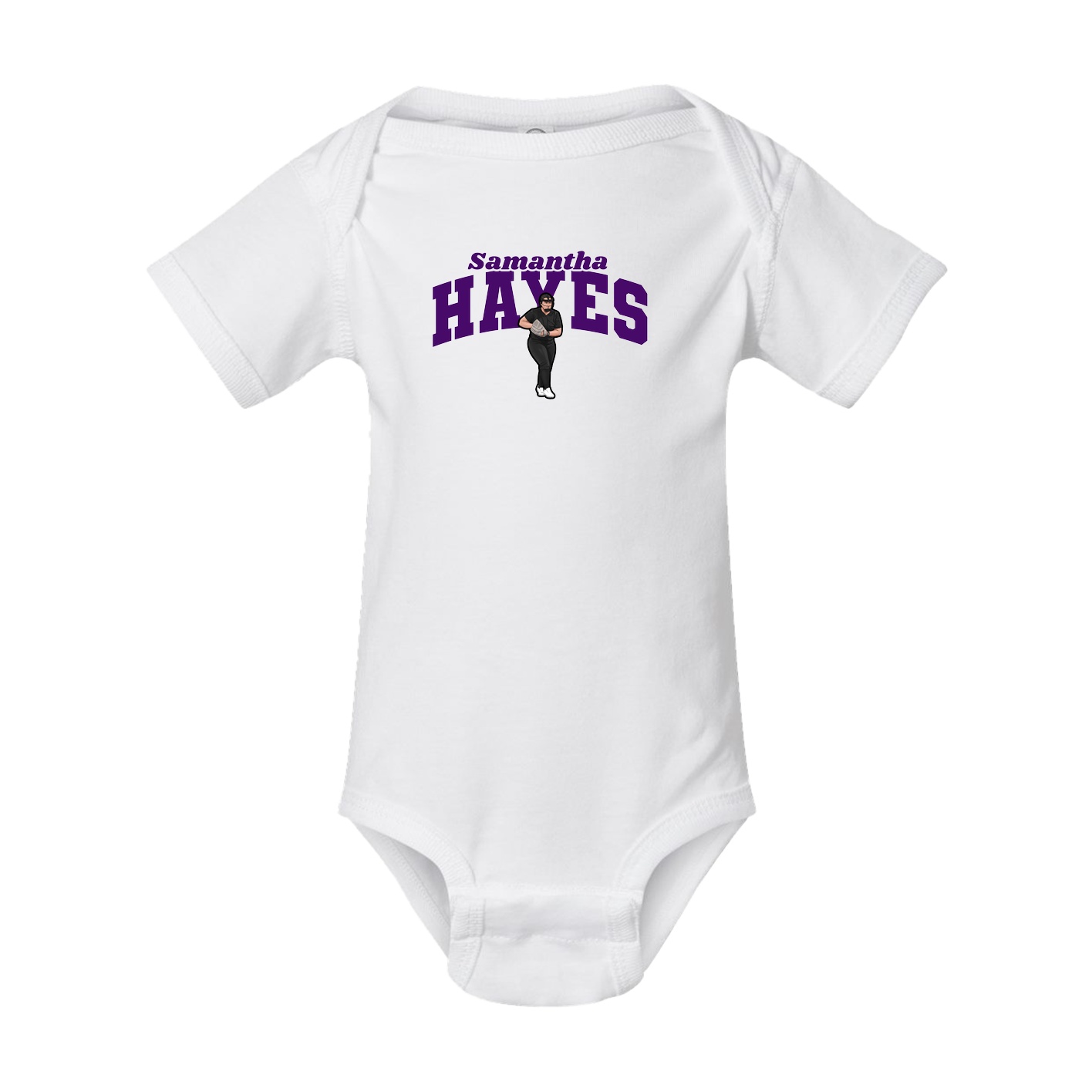 Baby Onesie — Signature Arch in White