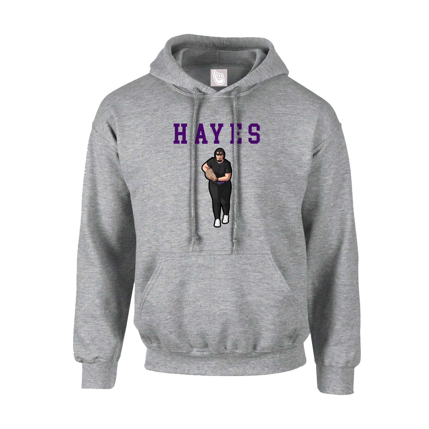 Hoodie — Shirsey in Grey