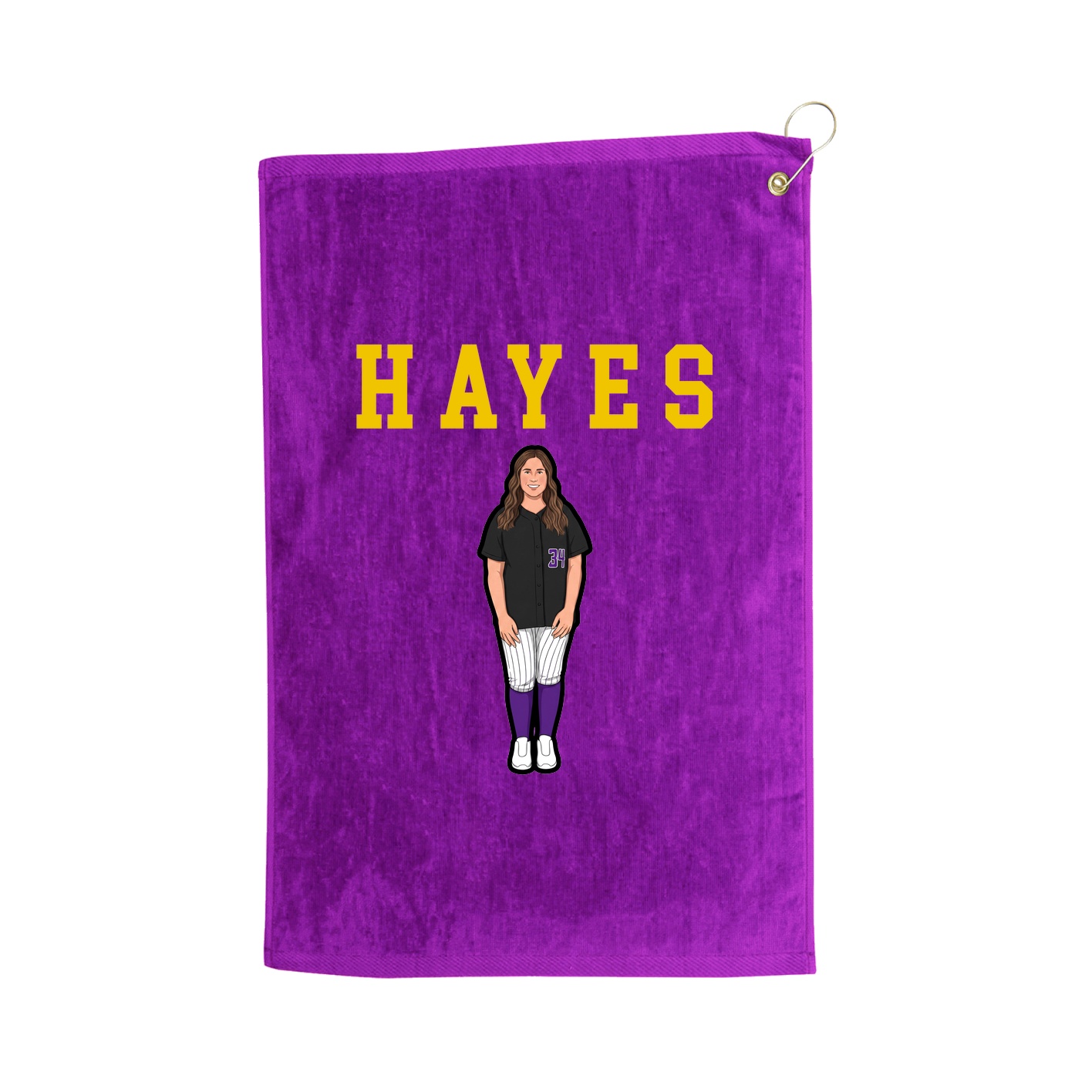 Golf Towel — Shirsey in Purple