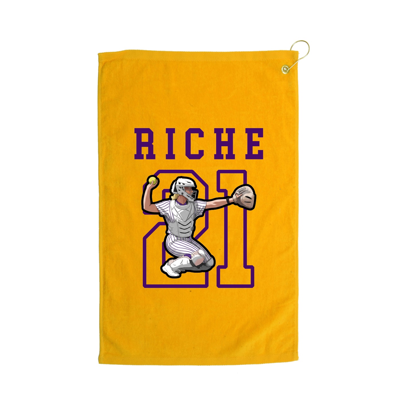 Golf Towel — Shirsey in Gold