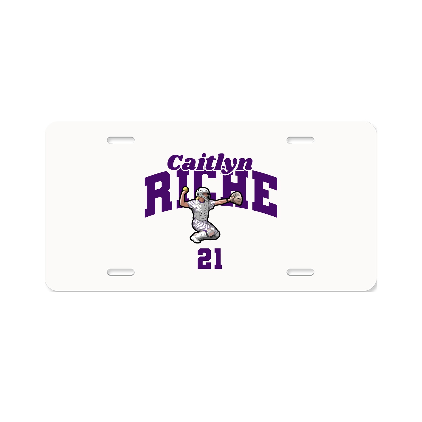 License Plate — Signature Arch in Classic