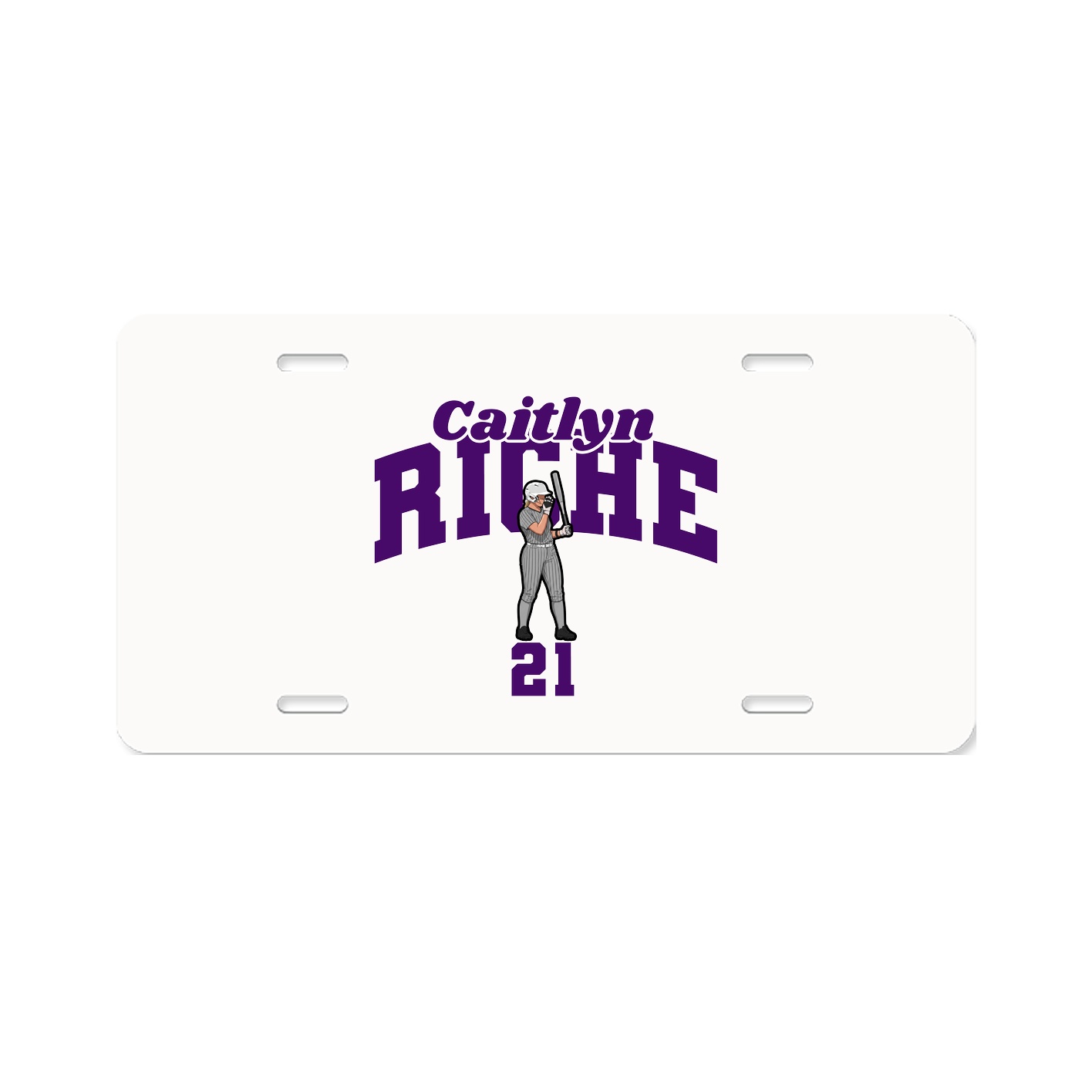 License Plate — Signature Arch in Classic