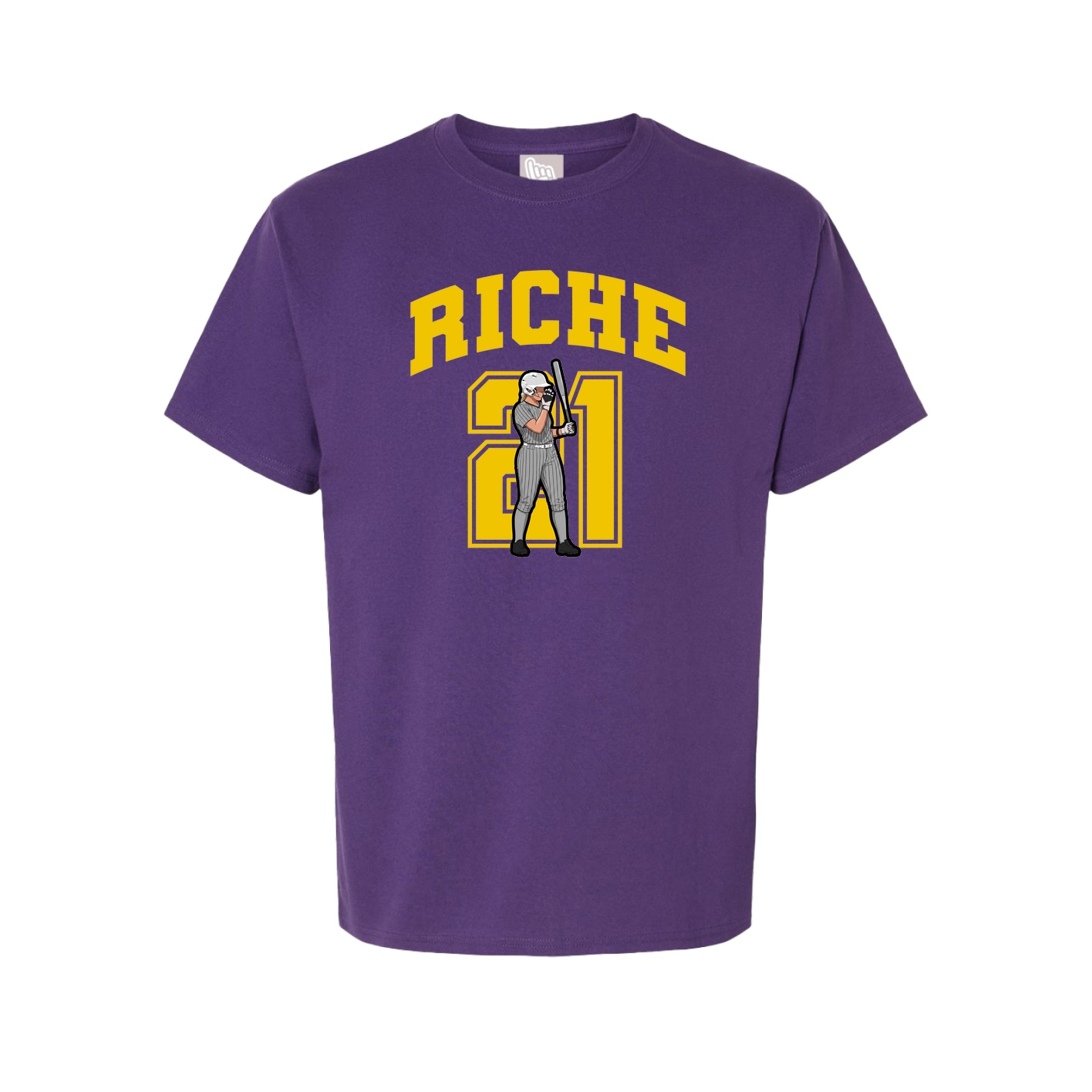 Tee — Number in Purple