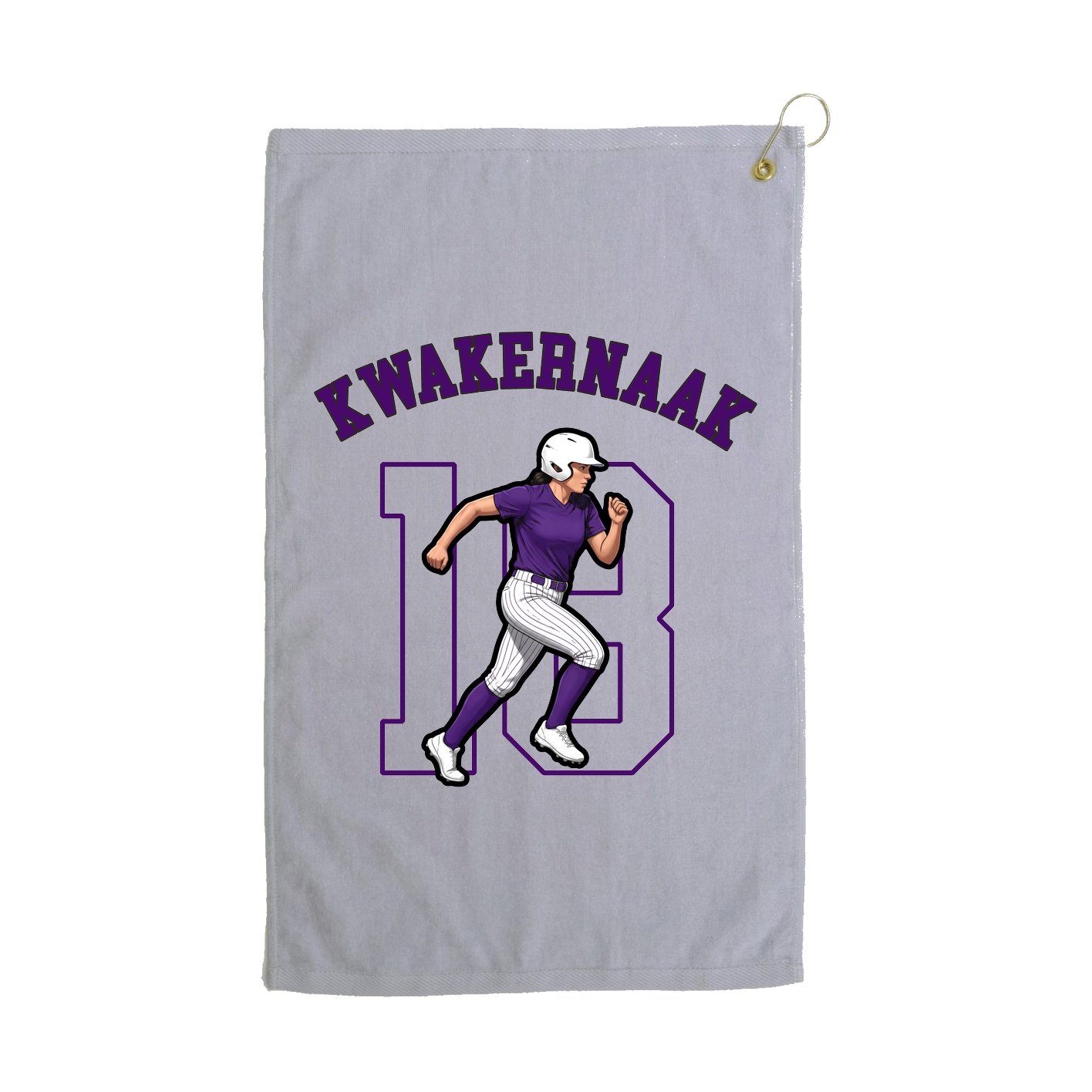 Golf Towel — Shirsey Arch in Grey
