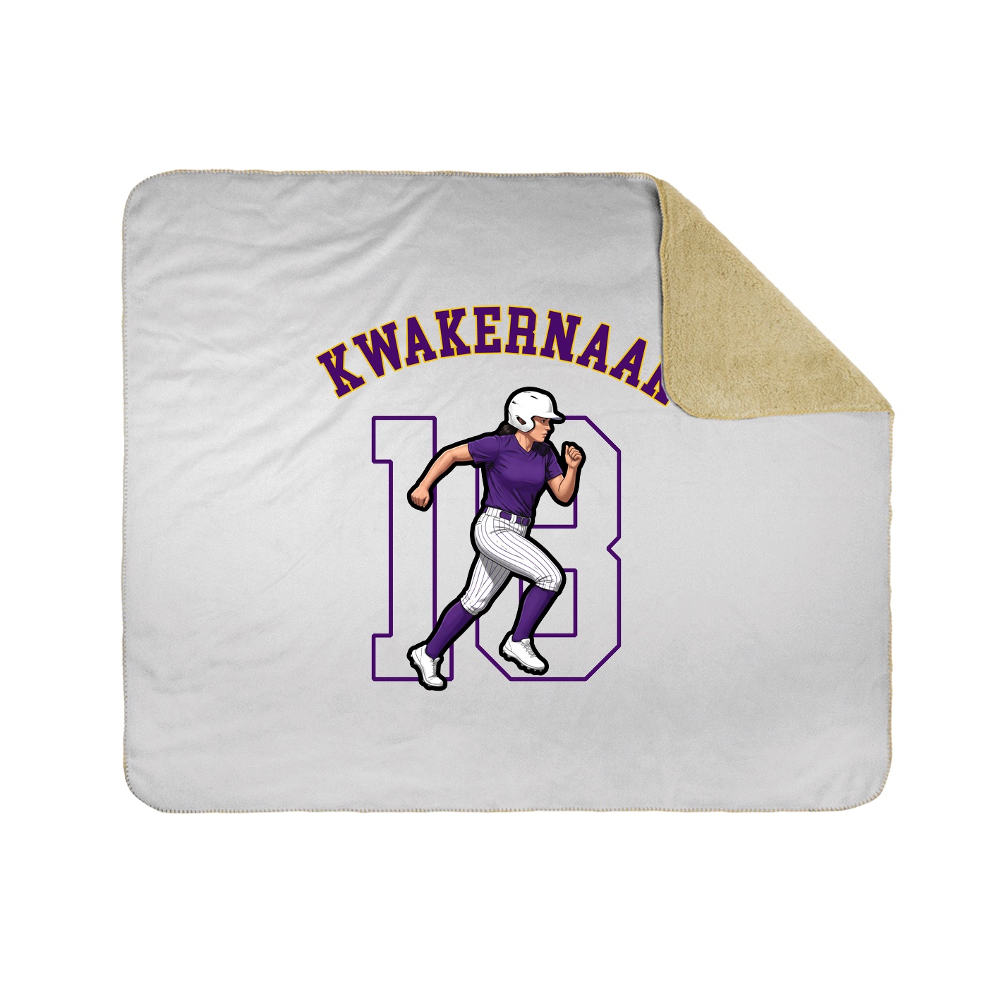 Throw Blanket — Shirsey Arch in White