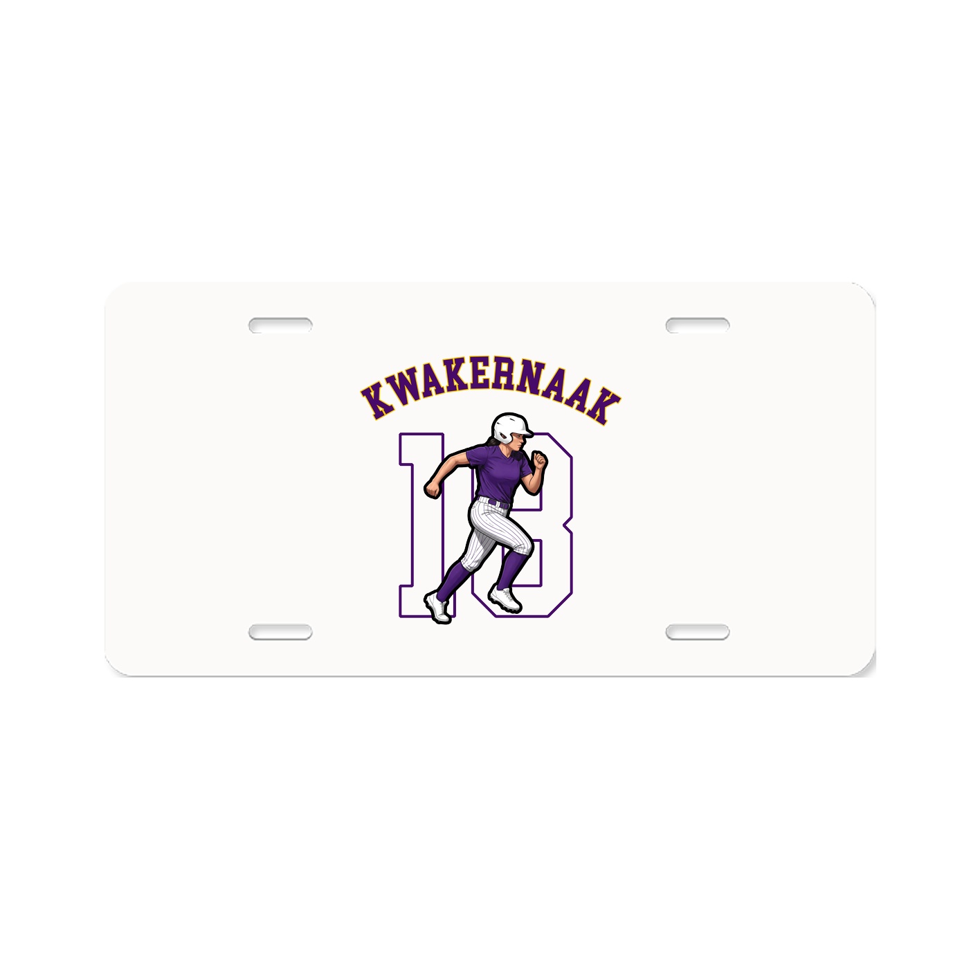 Aluminum License Plate