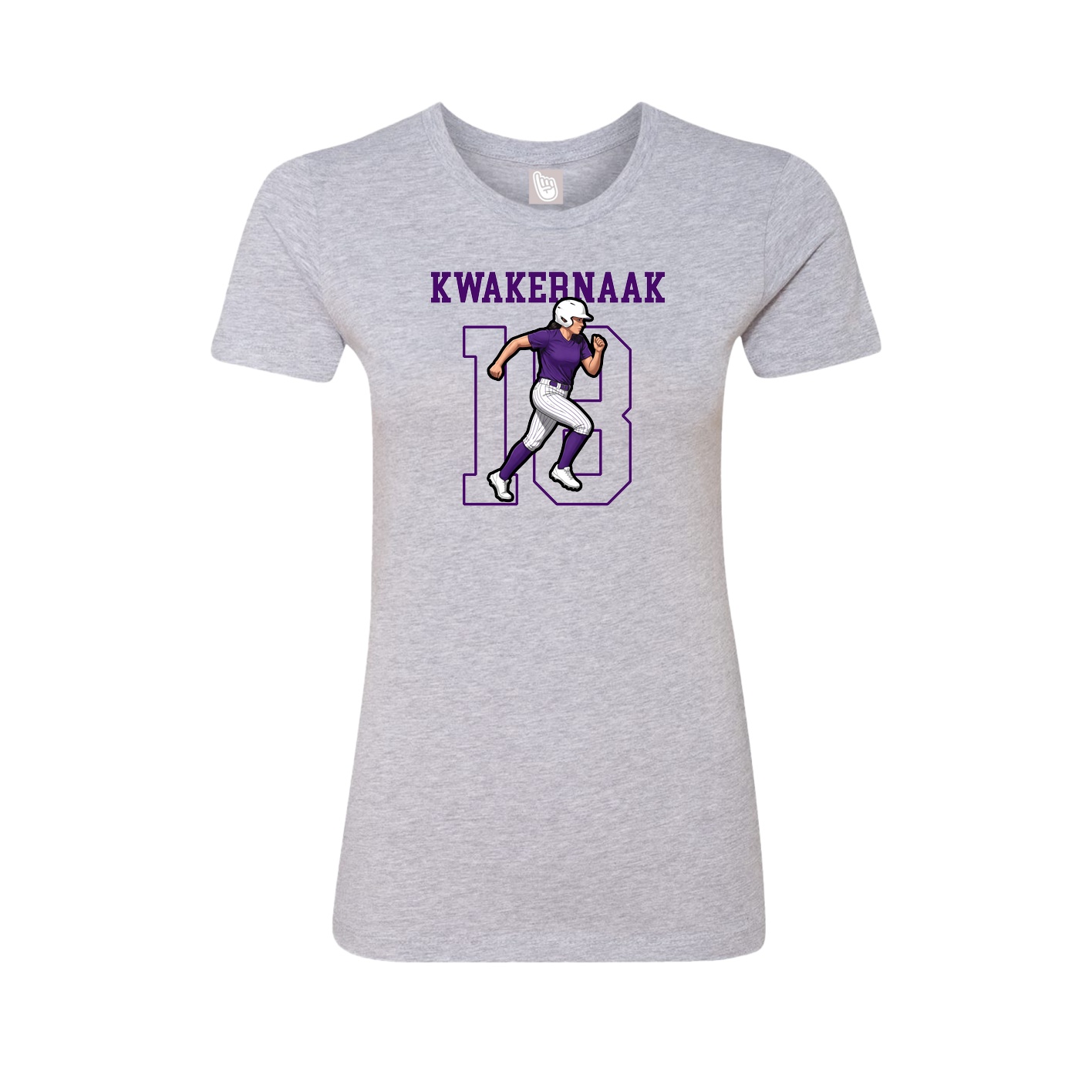 Fitted Women's Tee — Shirsey in Grey