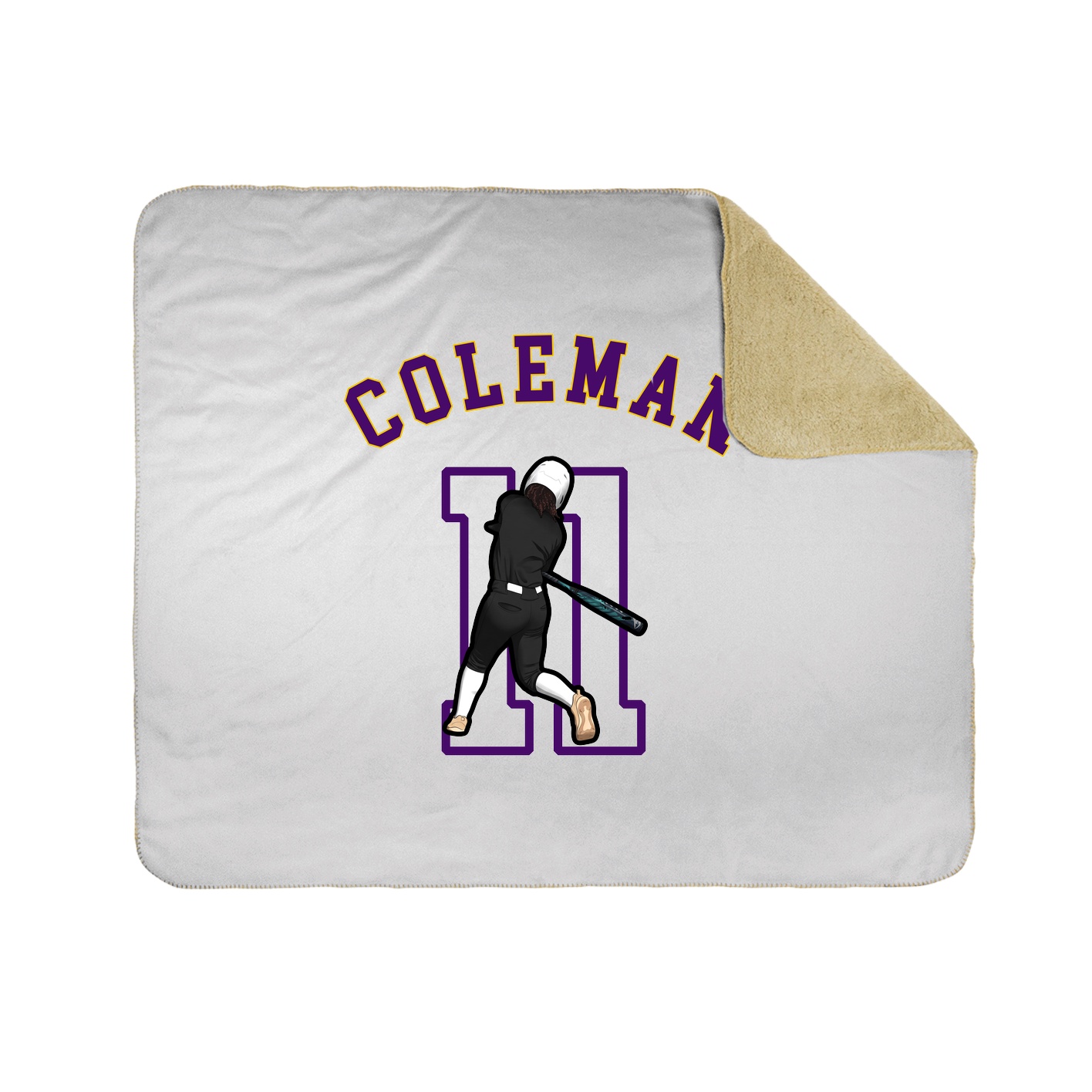 Throw Blanket — Shirsey Arch in White