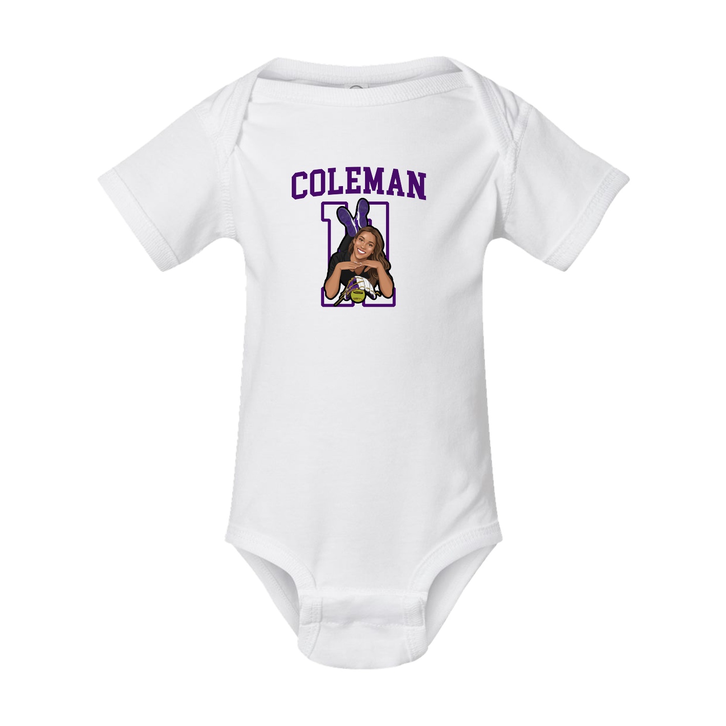 Baby Onesie — Shirsey in White