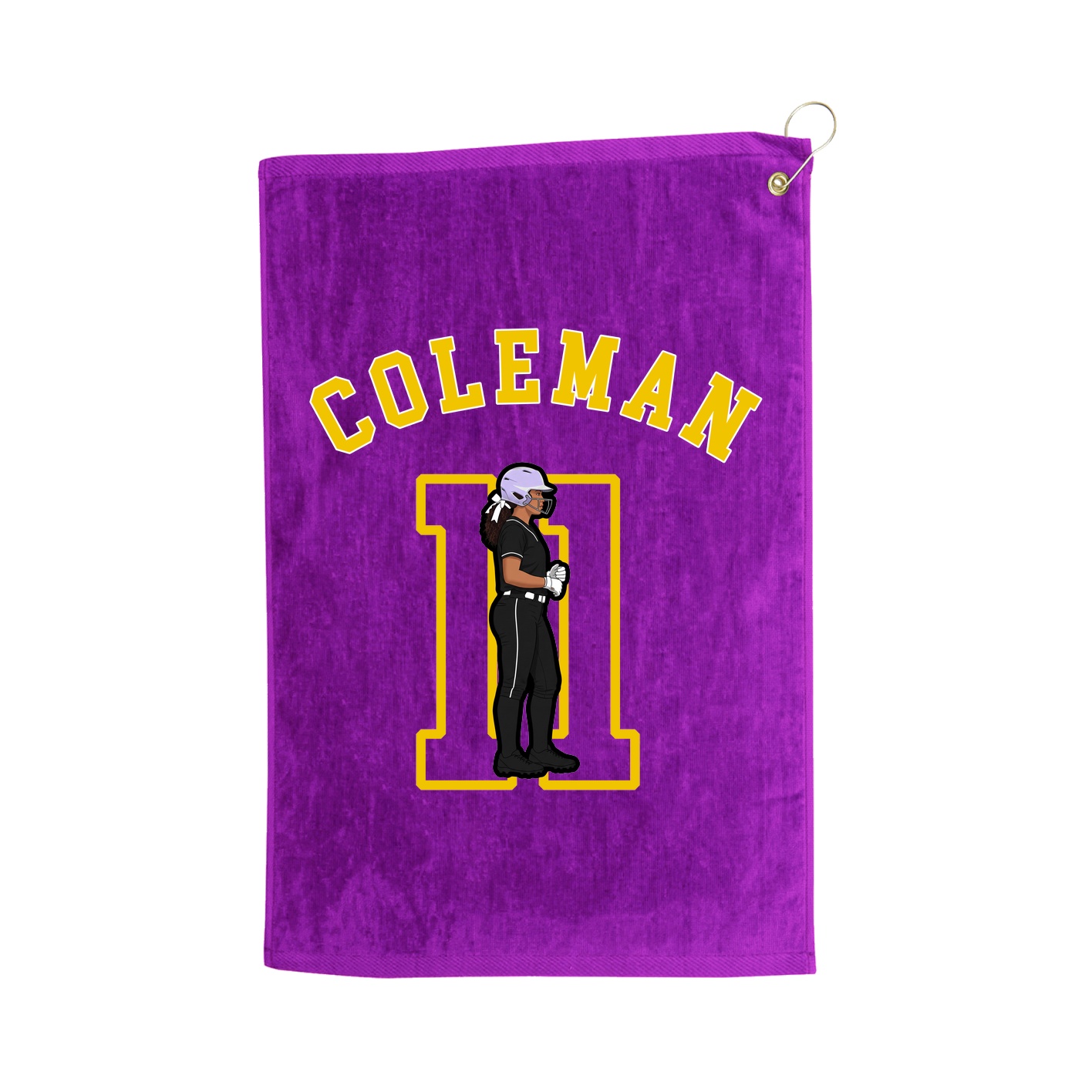 Golf Towel — Shirsey Arch in Purple