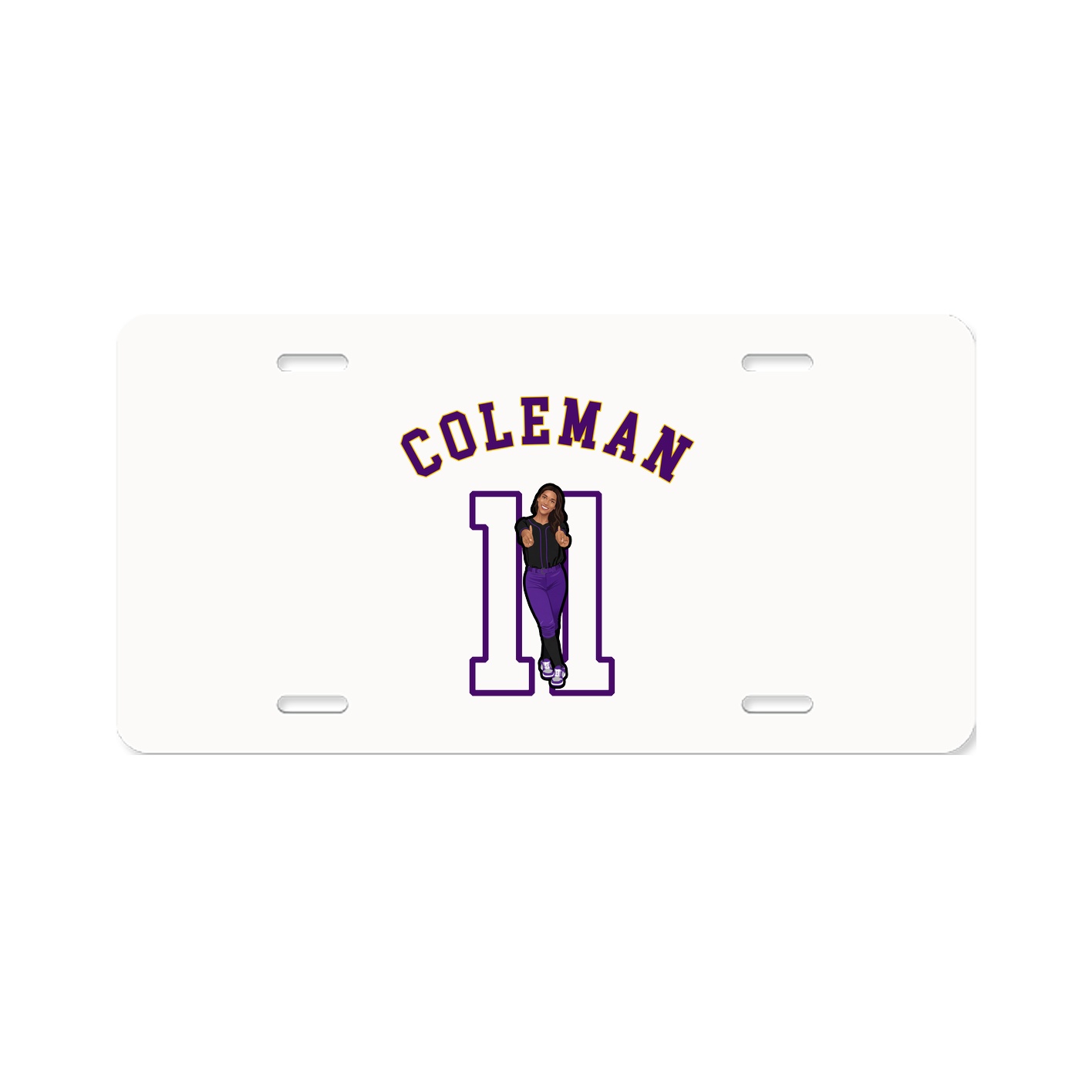 License Plate — Shirsey Arch in Classic