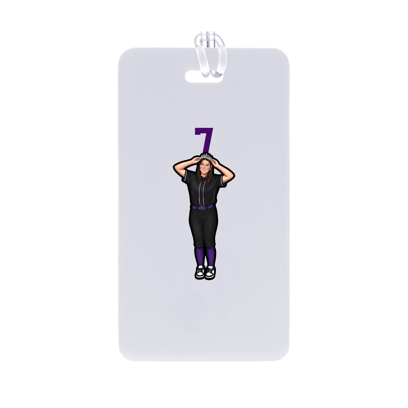 Bag Tag — Number Top in Classic