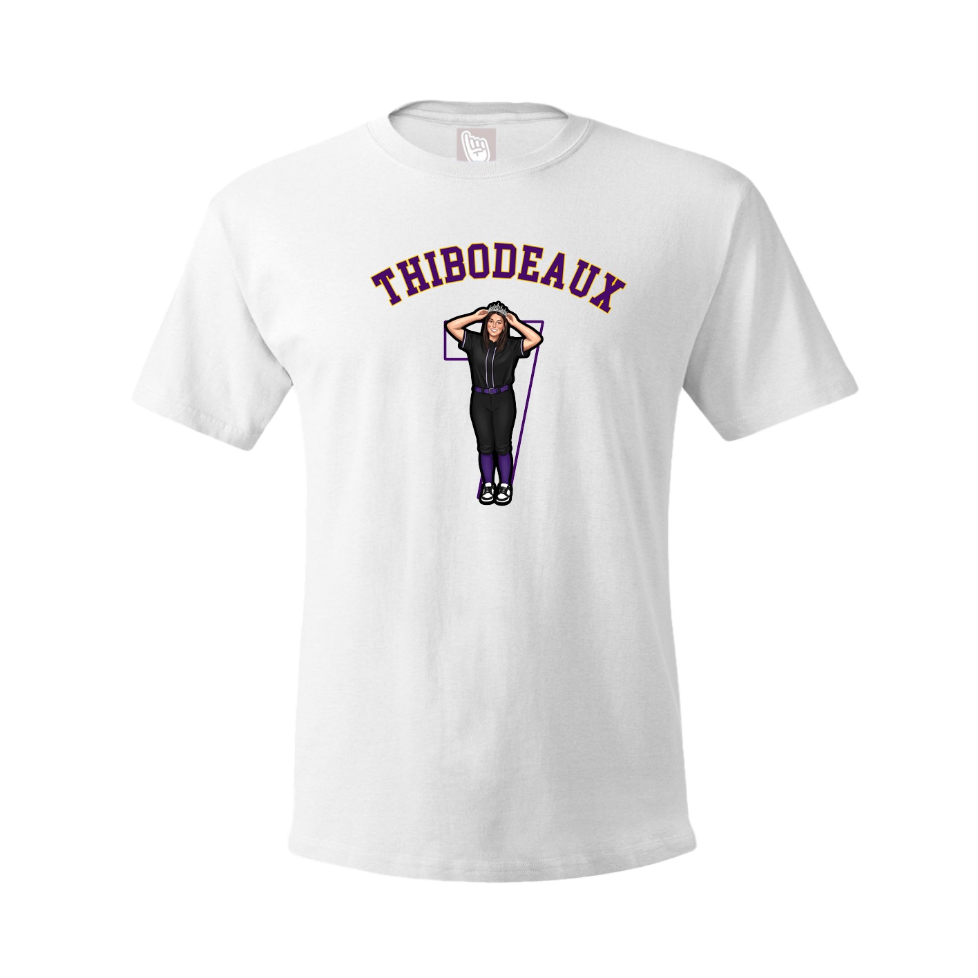 Tee — Shirsey Arch in White