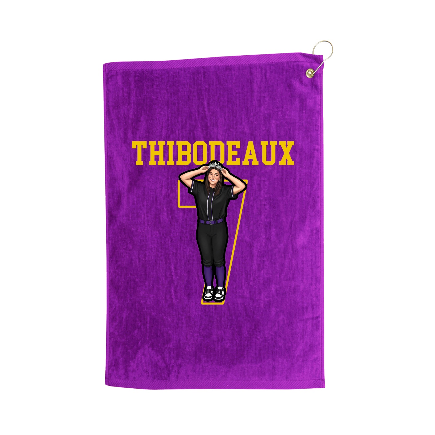 Golf Towel — Shirsey in Purple