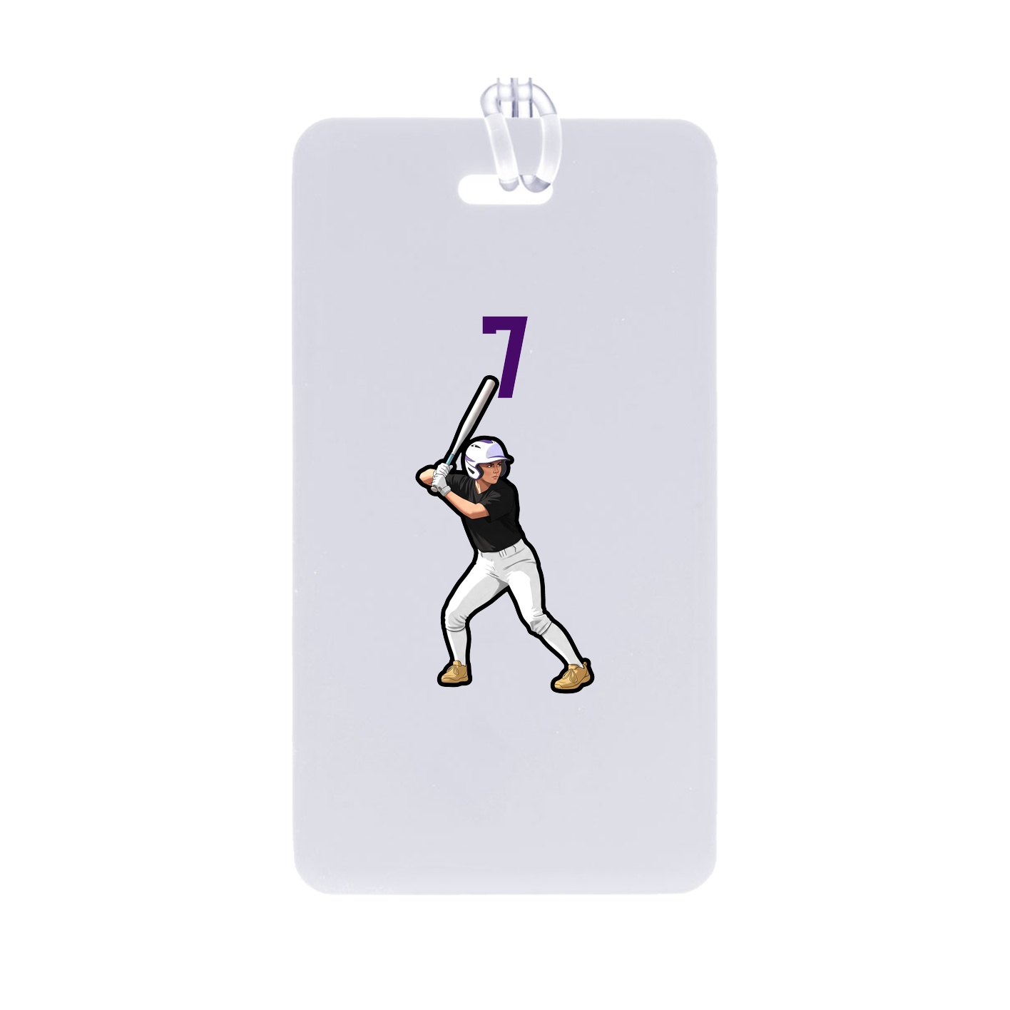 Bag Tag — Number Top in Classic