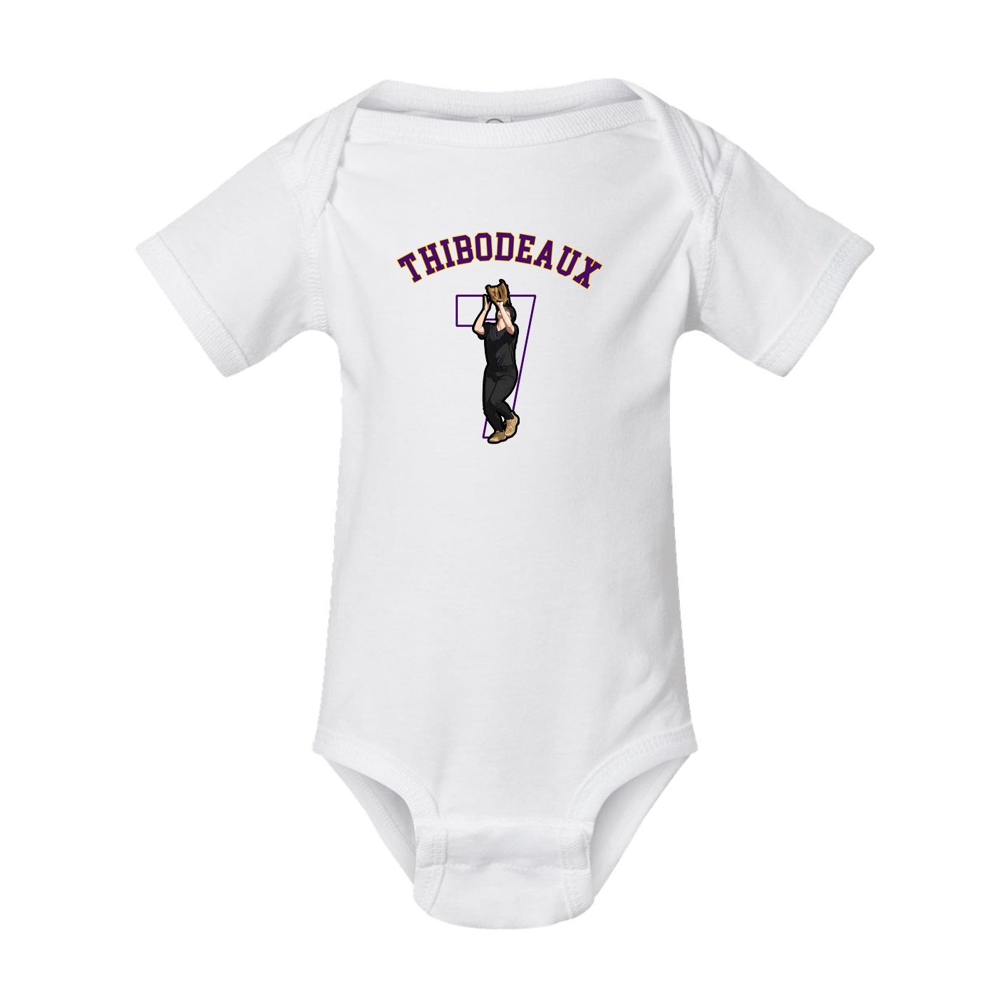 Baby Onesie — Shirsey Arch in White