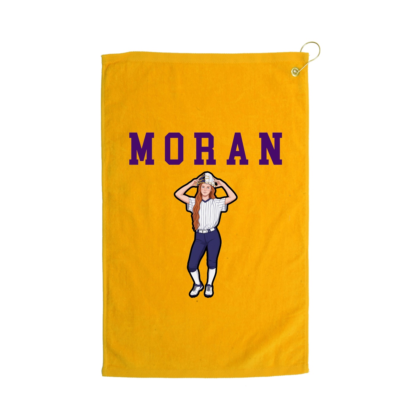 Golf Towel — Shirsey in Gold
