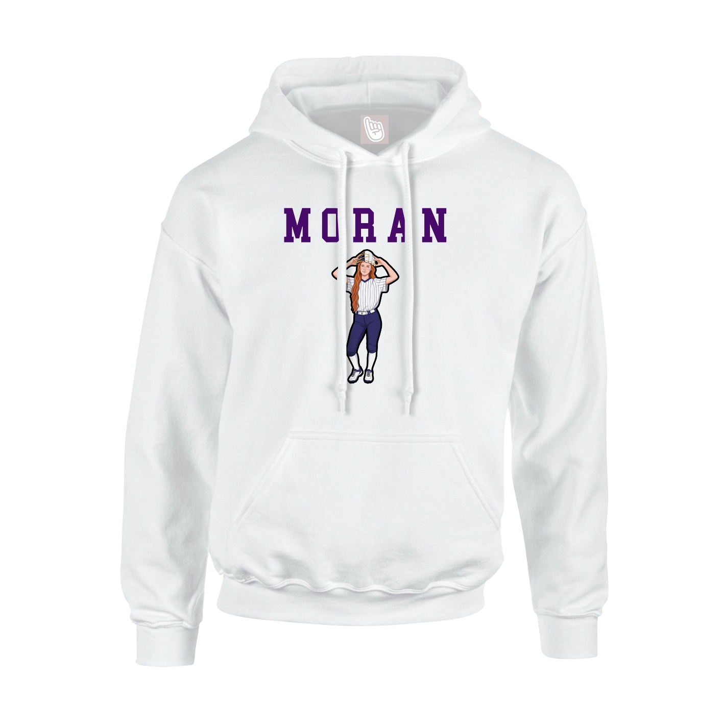 Youth Hoodie — Shirsey in White