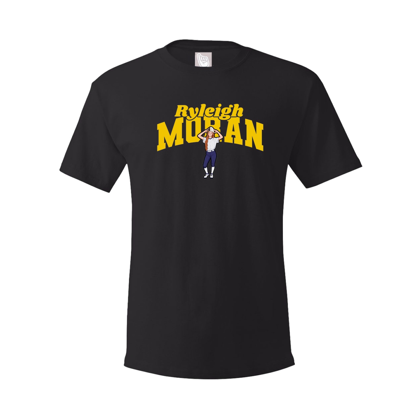 Youth Tee — Signature Arch in Black