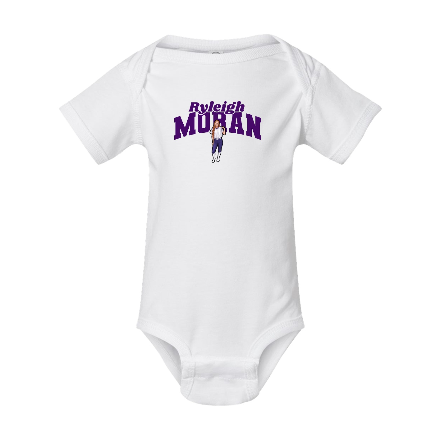 Baby Onesie — Signature Arch in White