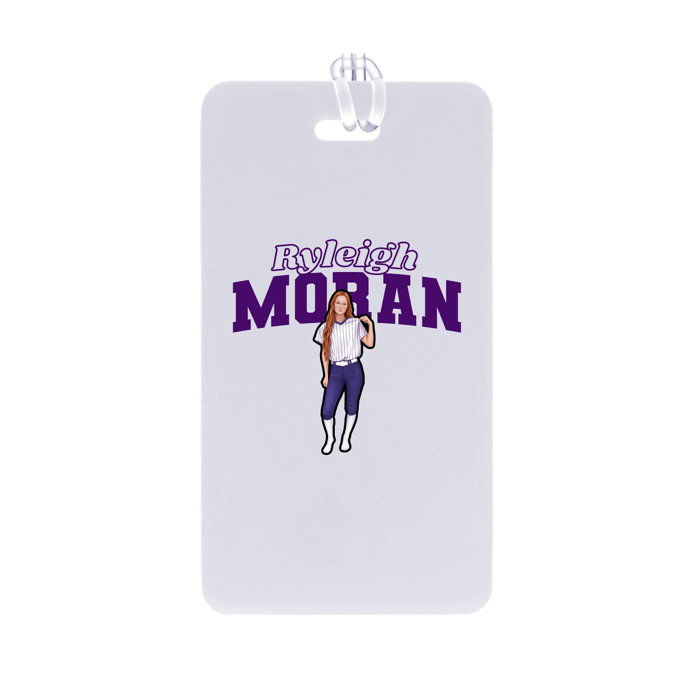 Bag Tag — Name Arch in Classic