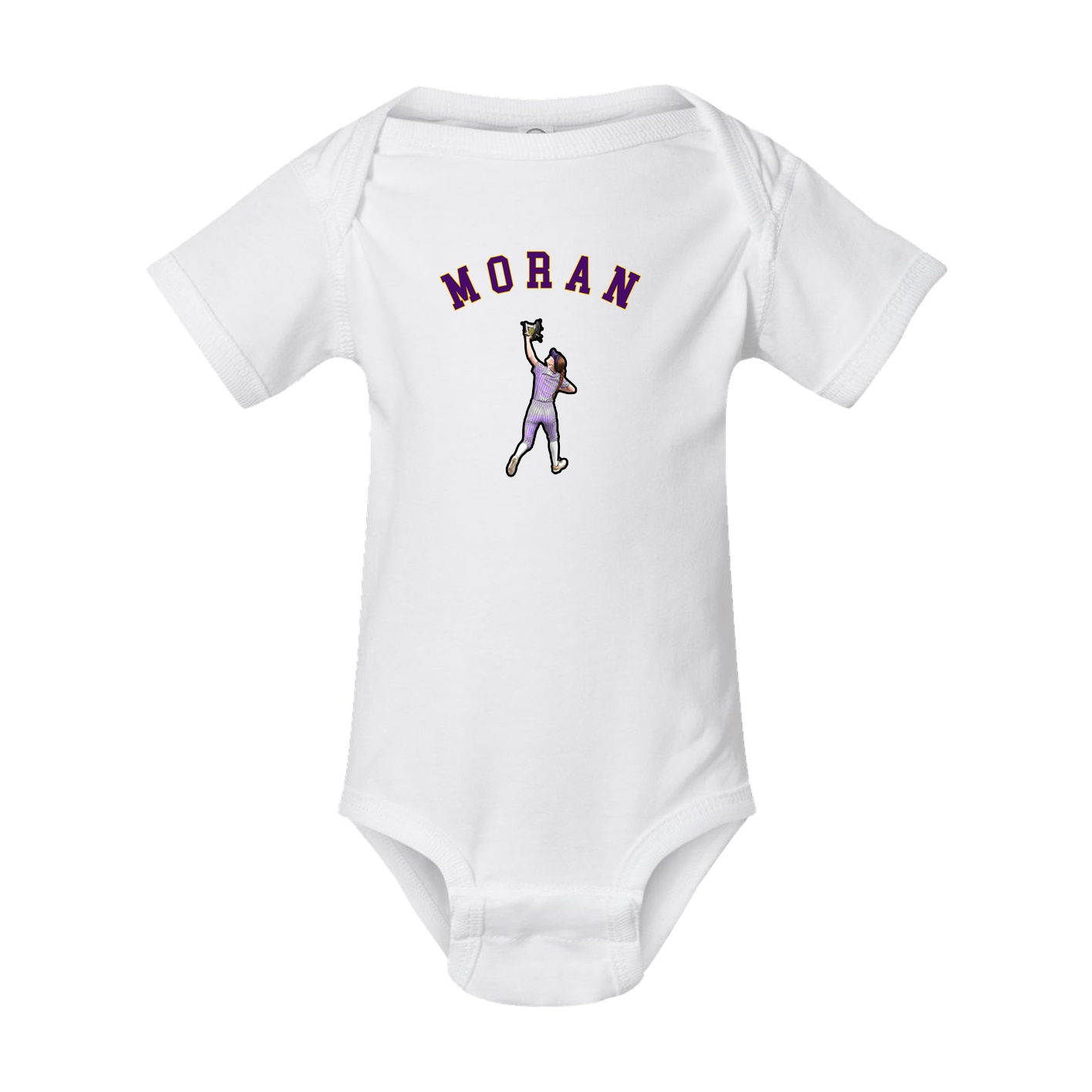 Baby Onesie — Shirsey Arch in White