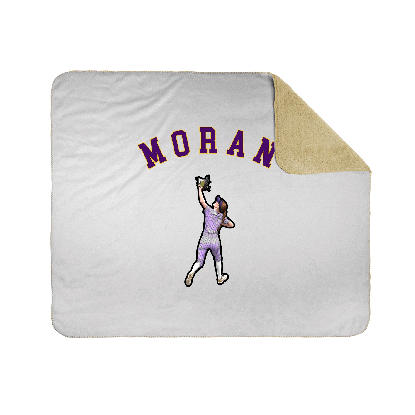 Throw Blanket — Shirsey Arch in White