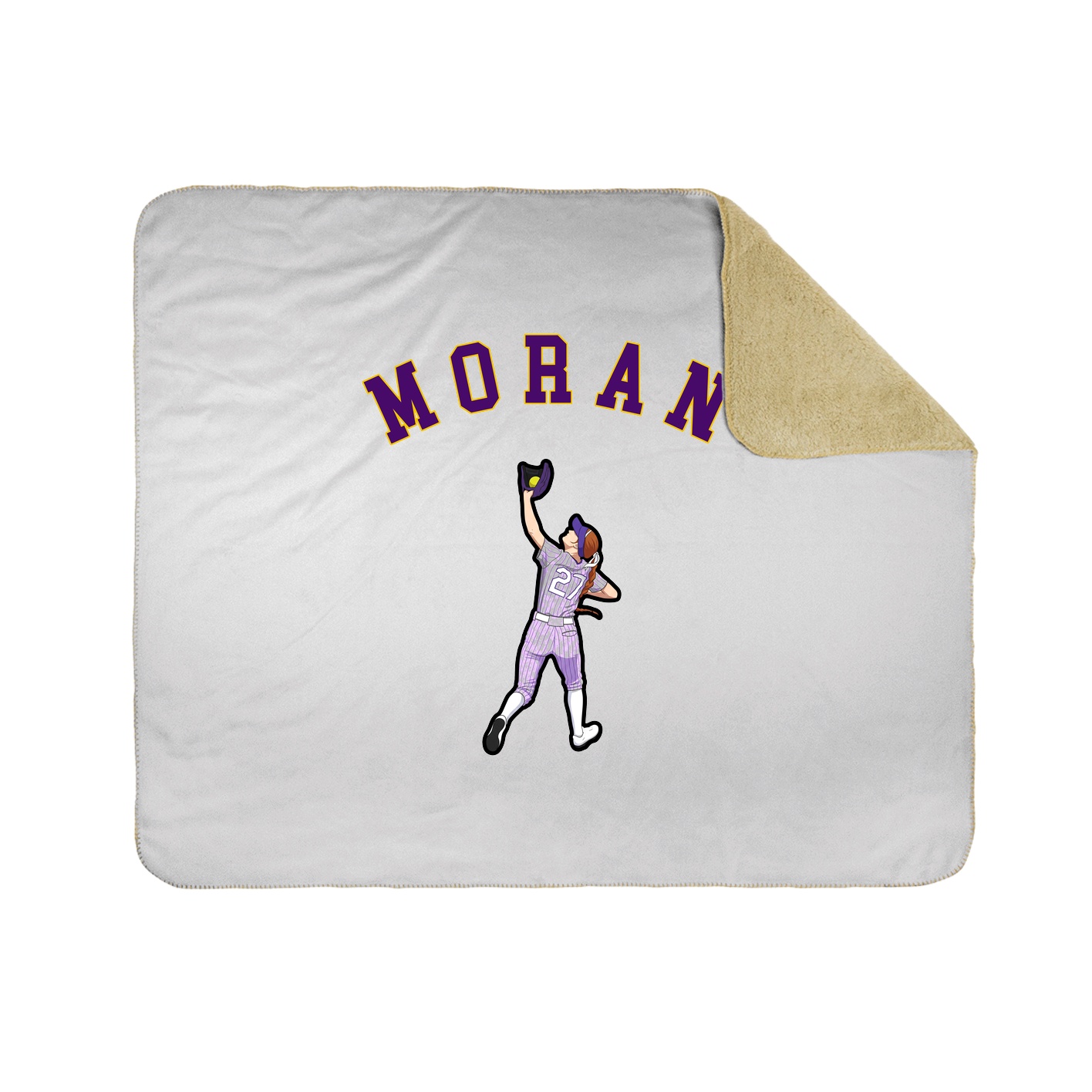 Throw Blanket — Shirsey Arch in White